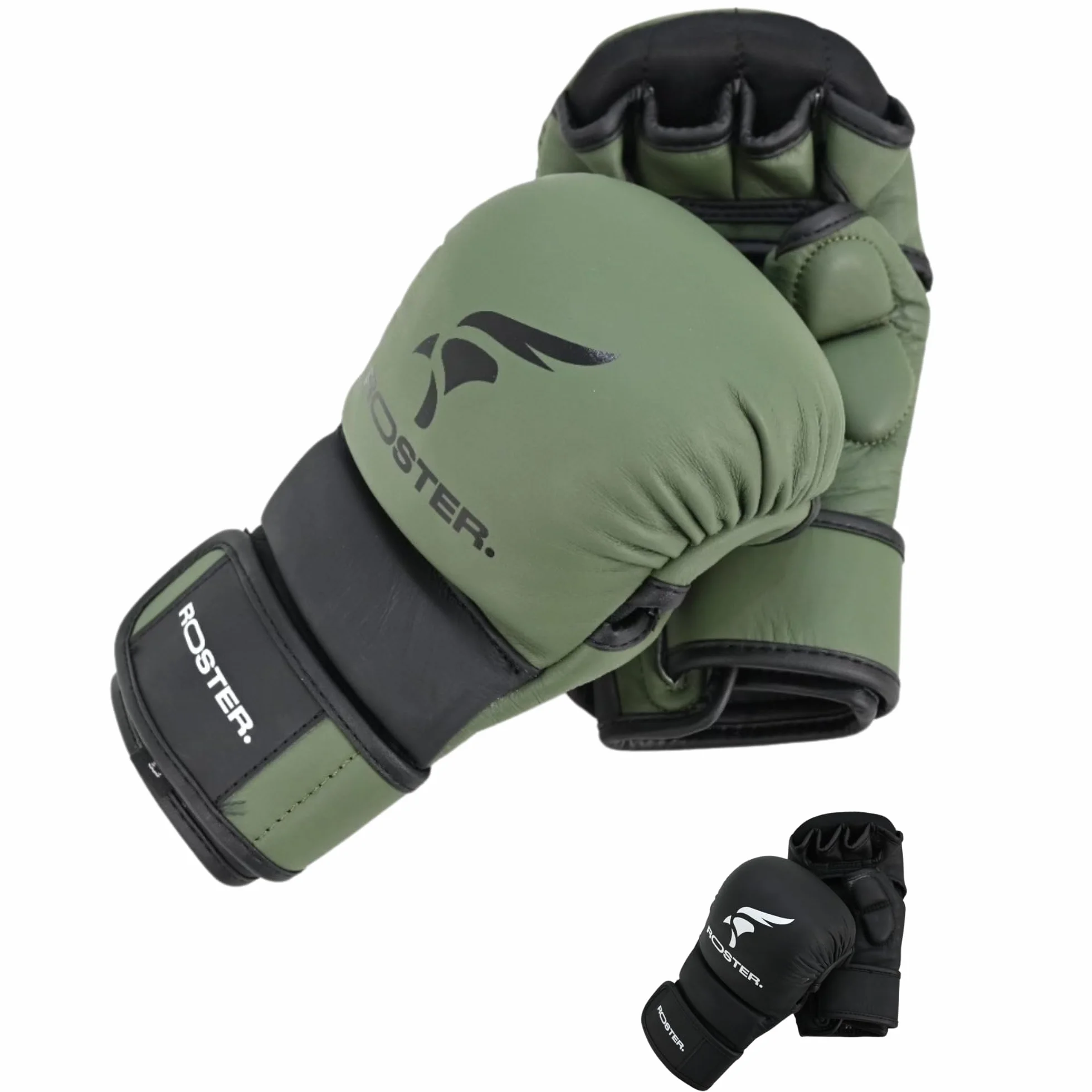 Guantillas MMA 7oz Sparring Piel Boxeo Kick Boxing Defensa Personal Unisex Adulto