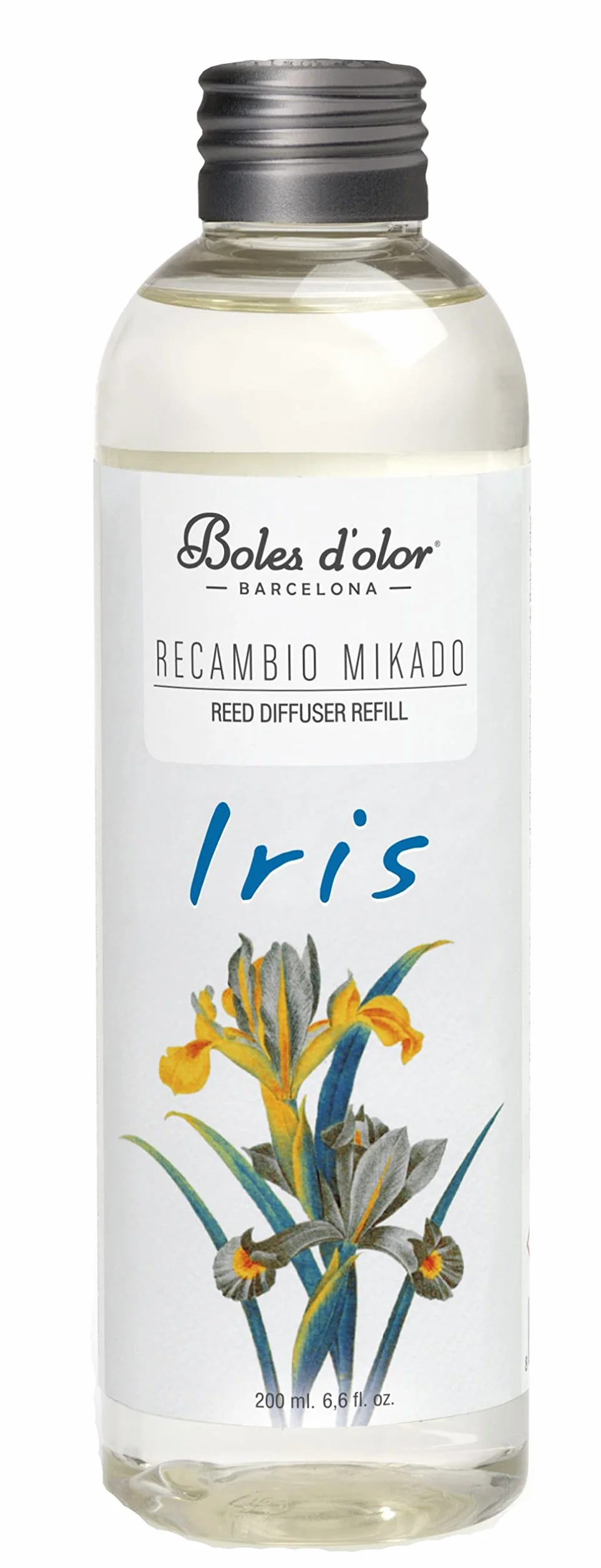 Mikado Recambio Ambientador Difusor Perfume Hogar Iris 200 ml