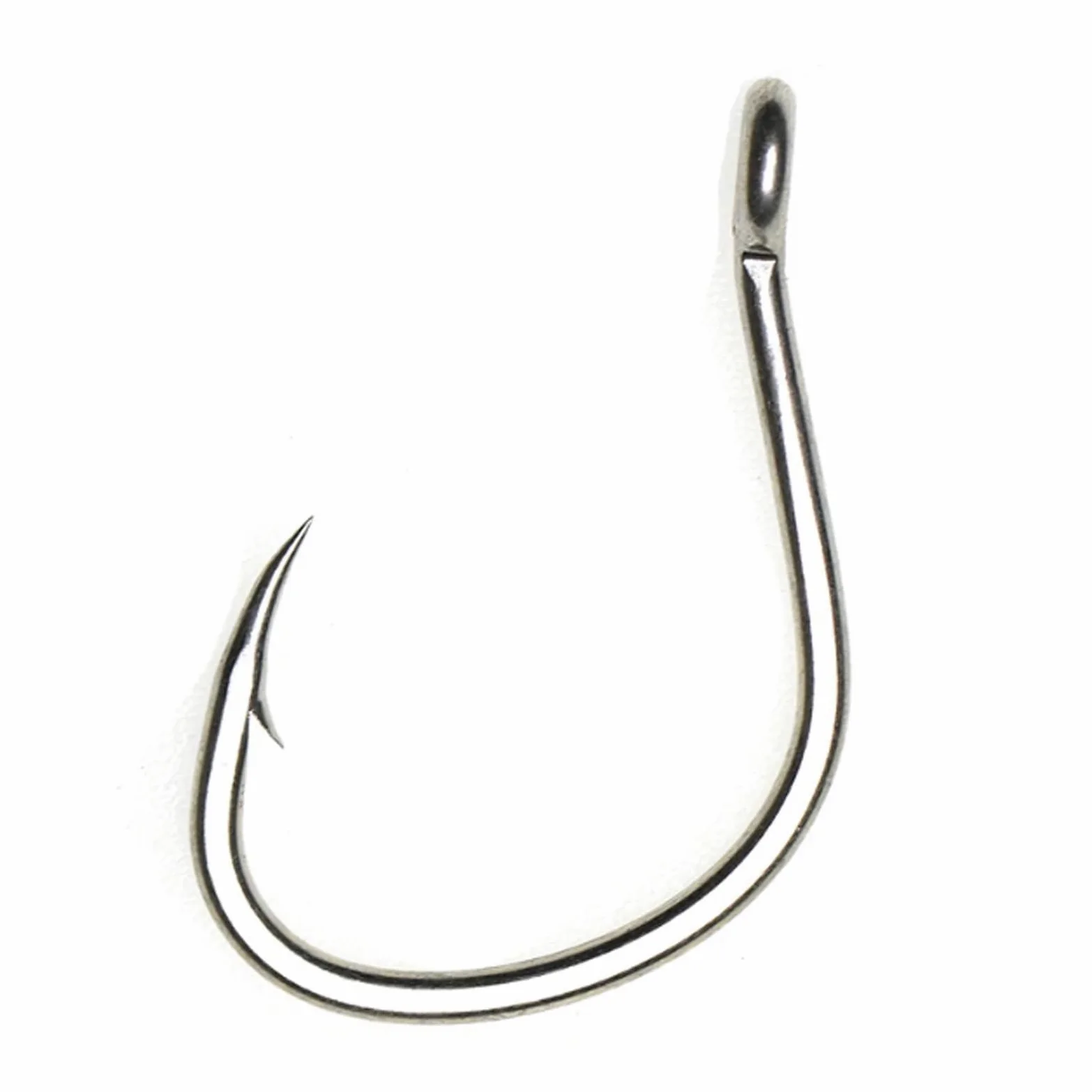anzuelos de Pesca, Anzuelos for Pesca (50 Unidades) de estaño Brillante, antioxidantes, for Agua Salada. Acero al Carbono Alta Resistencia for con señuelos Jigging en