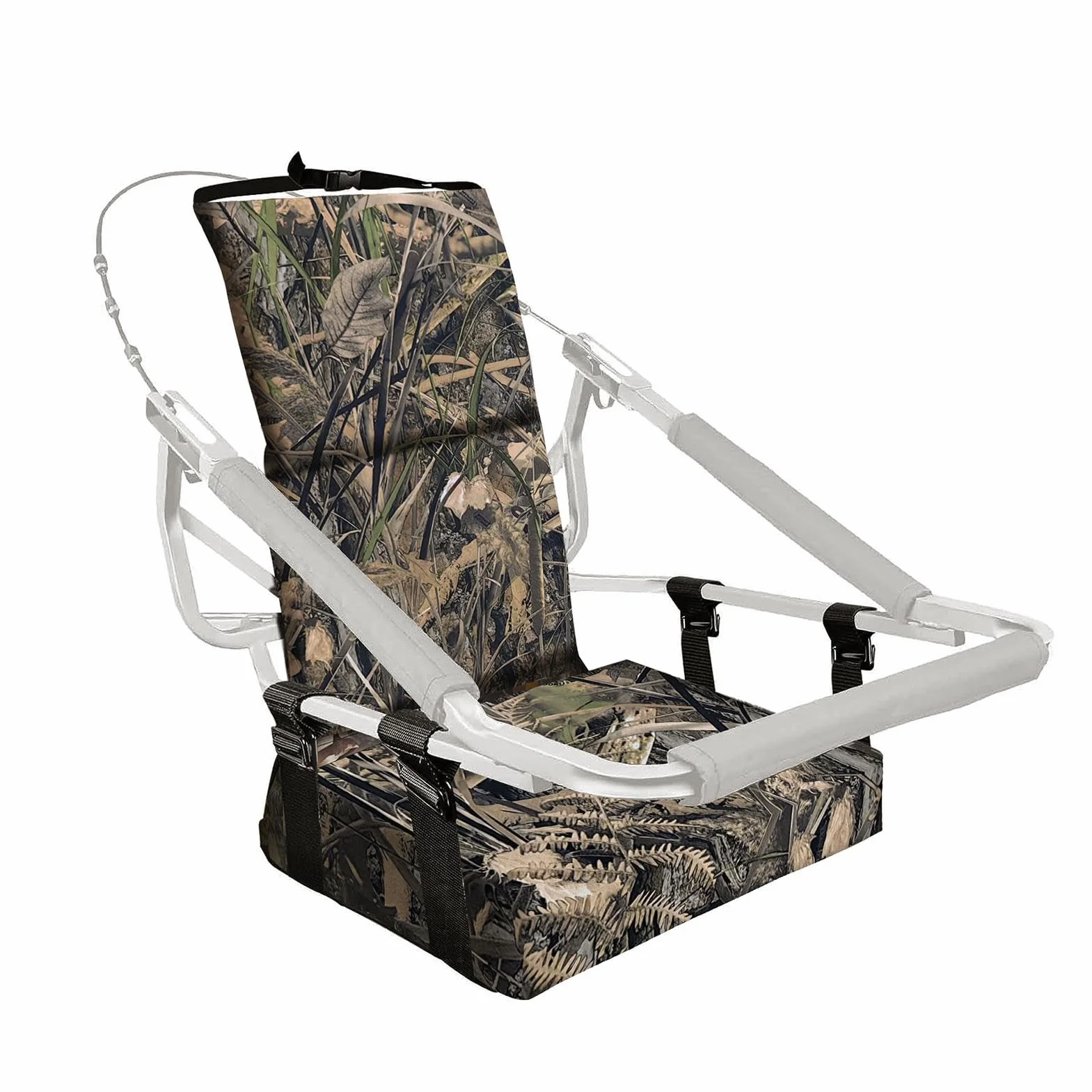 Asiento de soporte para árbol, asiento de caza desmontable, cómoda silla de caza, asiento portátil para árbol, asiento de caza ligero, accesorios de caza ajustables para mayor comodidad