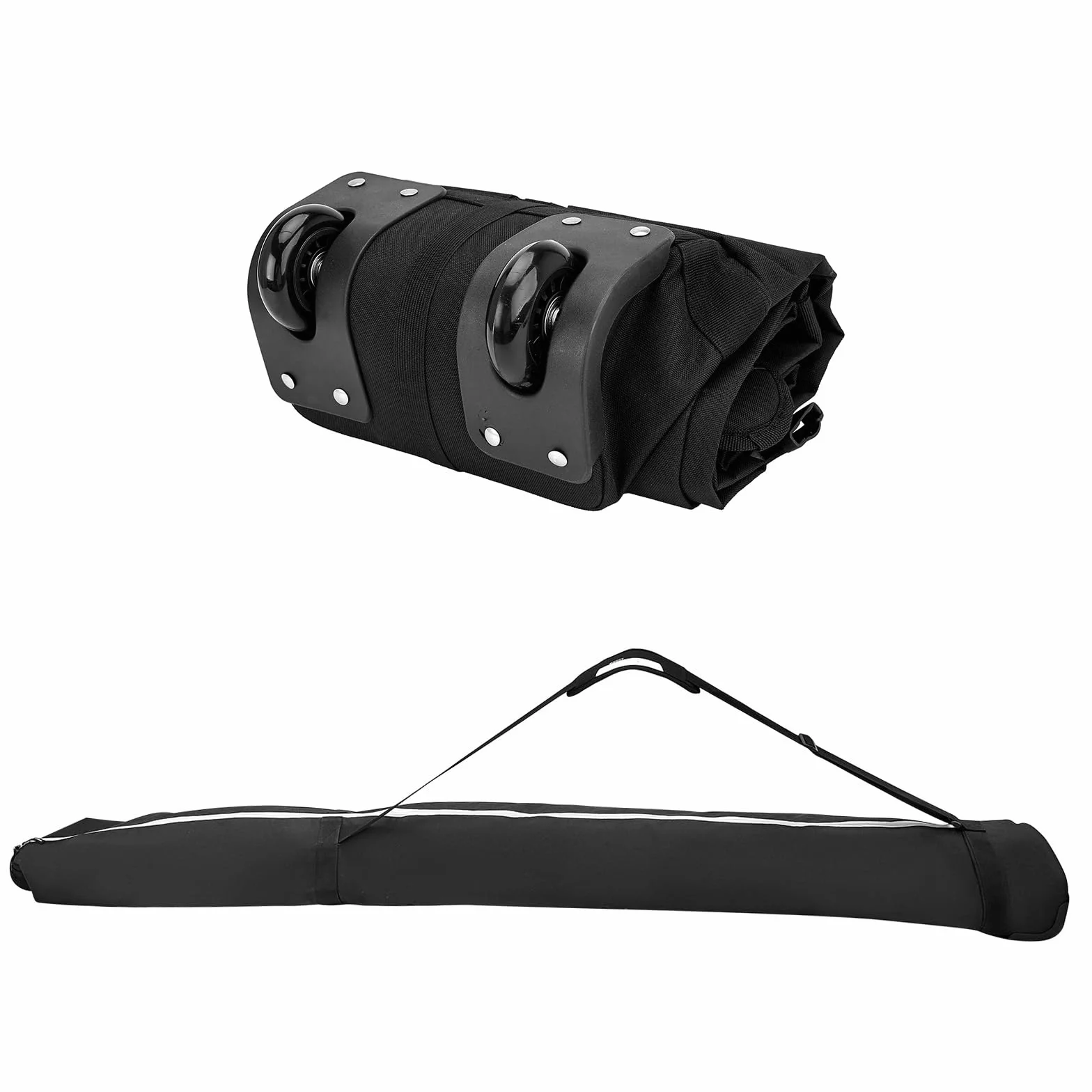 Bolsa de snowboard con ruedas, bolsa de esquí acolchada para viajes, snowboard, bolsa de viaje para snowboard y botas