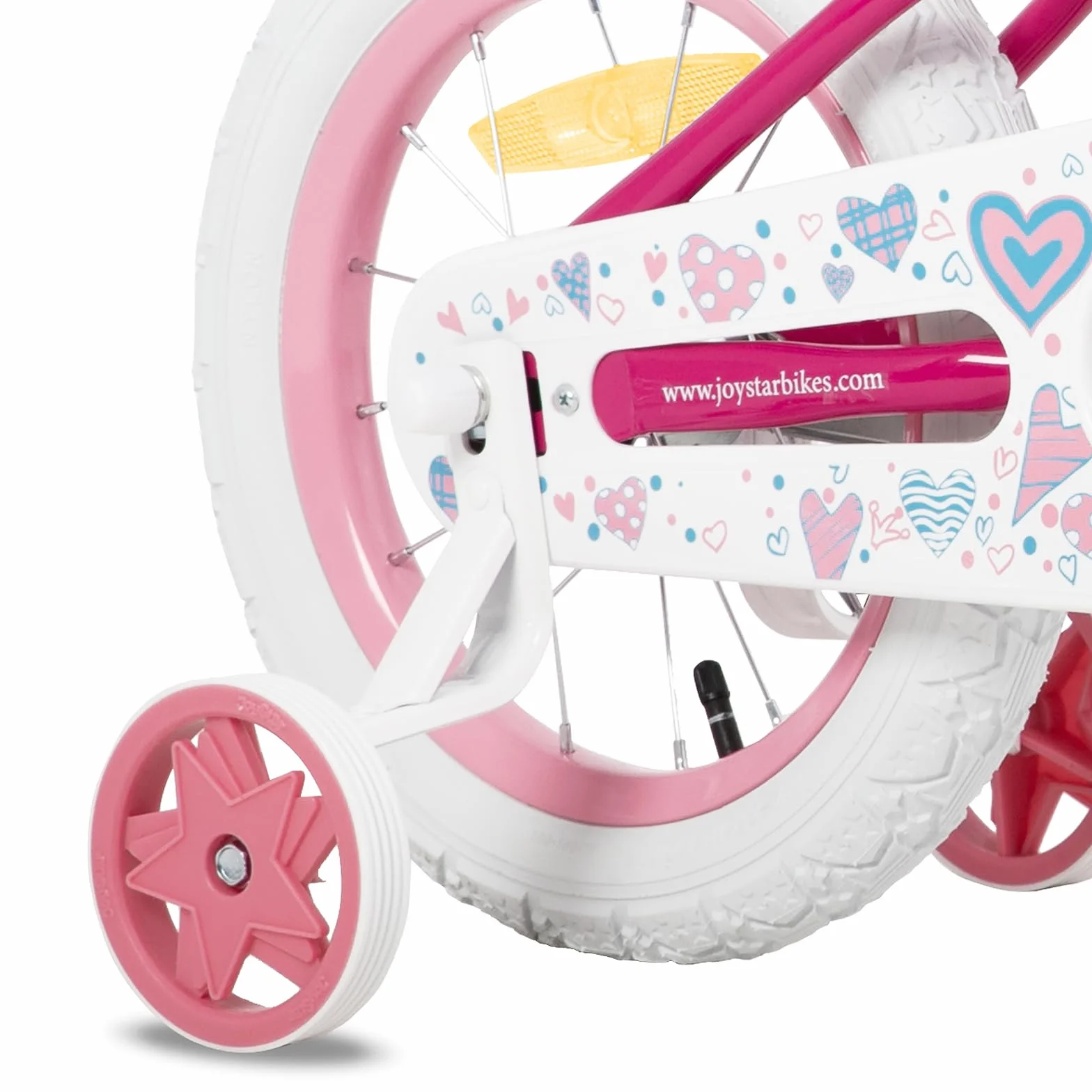 JOYSTAR Bicicleta Infantil 12/14/16/18/20 Pulgadas para Niñas con Ruedas de Apoyo y Cesta