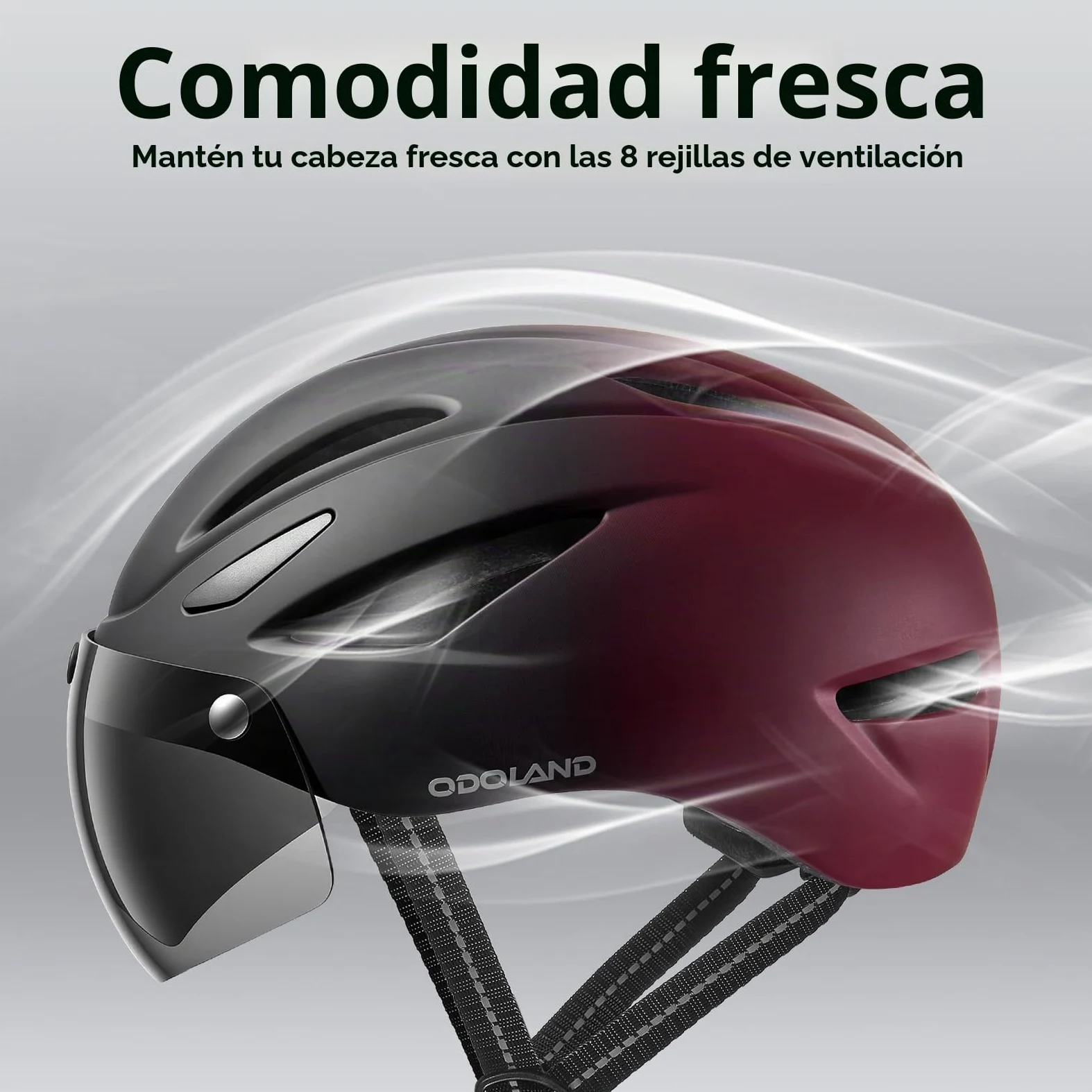 Odoland Casco de Bicicleta para Adultos con Gafas Magnéticas Desmontables Casco de Ciclismo para Bicicleta de Carretera de Montaña Casco de MTB Ligero Certificado para Hombres y Mujeres