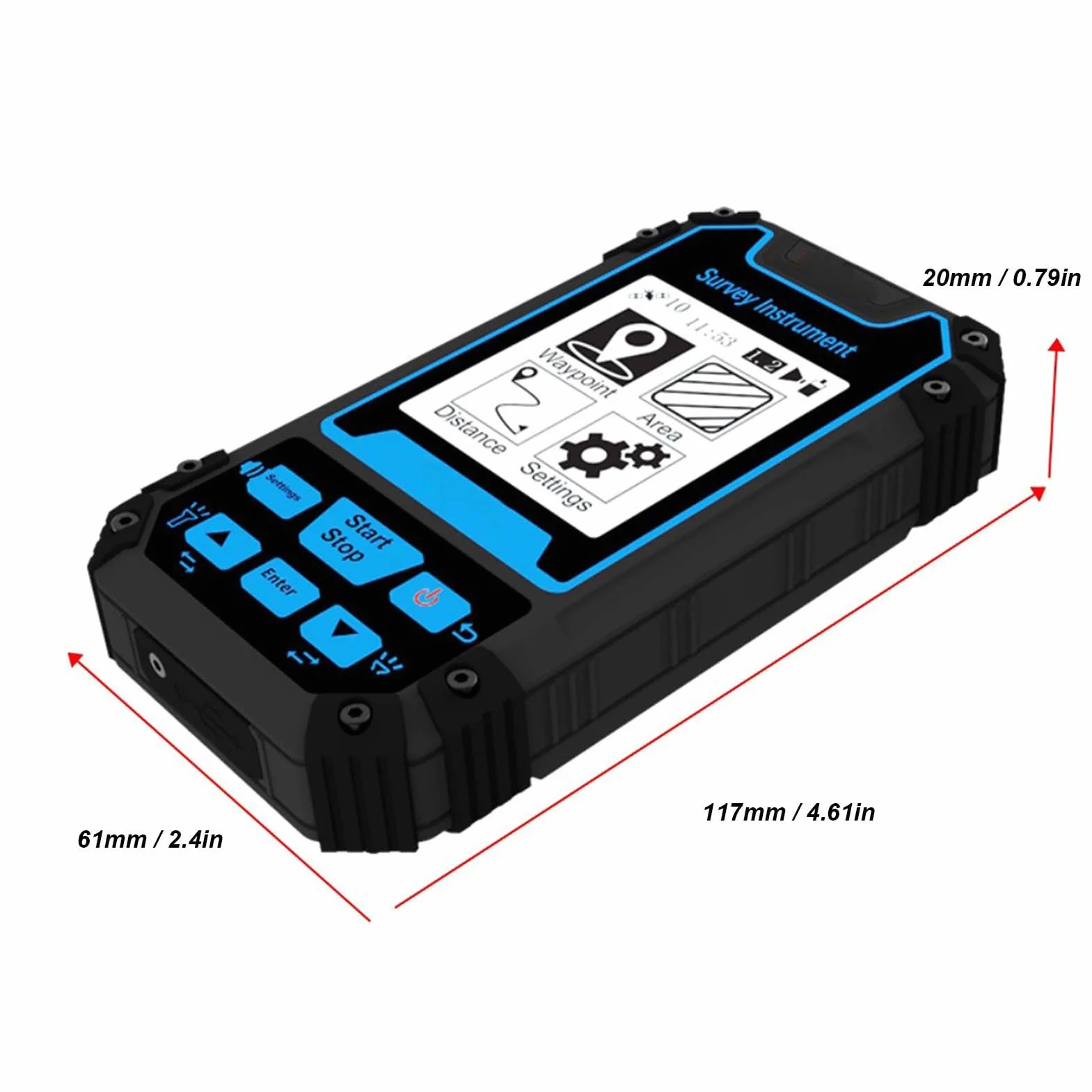 Receptor GNSS Metro de la Tierra S8 GPS PDA