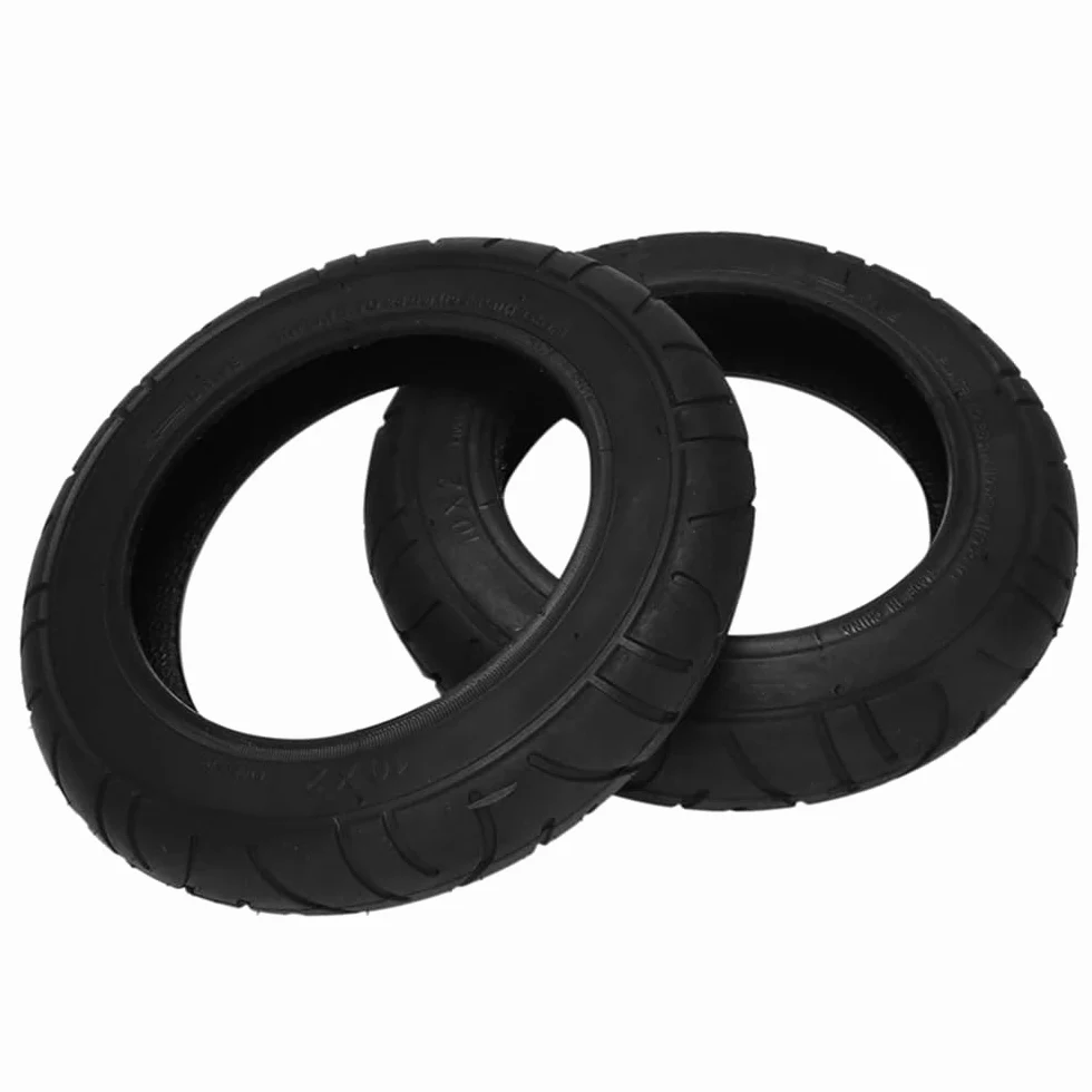 Ruedas De Repuesto para Patinetes 2 neumáticos for Patinete eléctrico de 10 Pulgadas, 10 x 2 neumáticos Exteriores.
