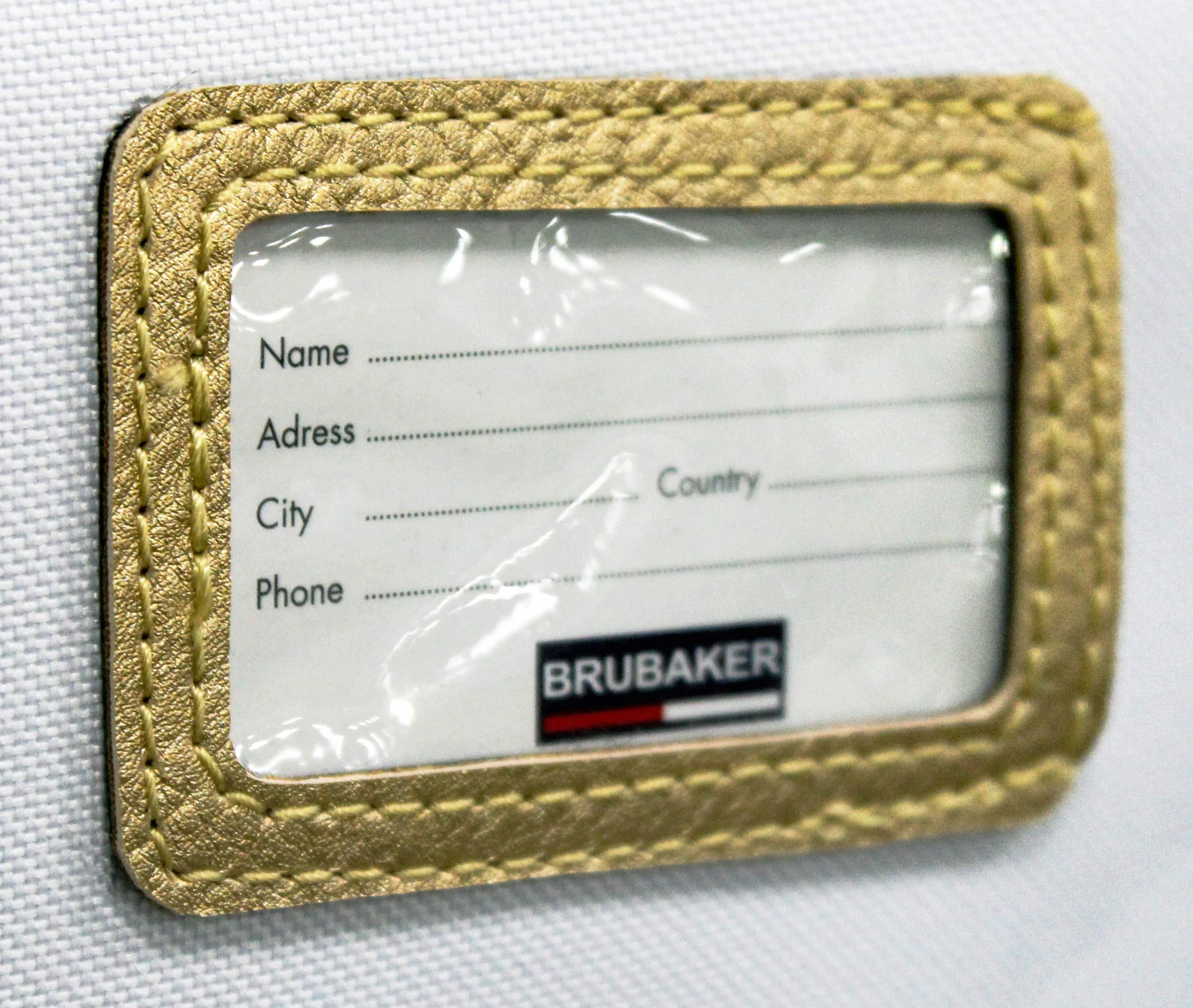 BRUBAKER St. Moritz Bolsa de Deporte Mochila para Botas de esqui Casco Accesorios Blanco Dorado
