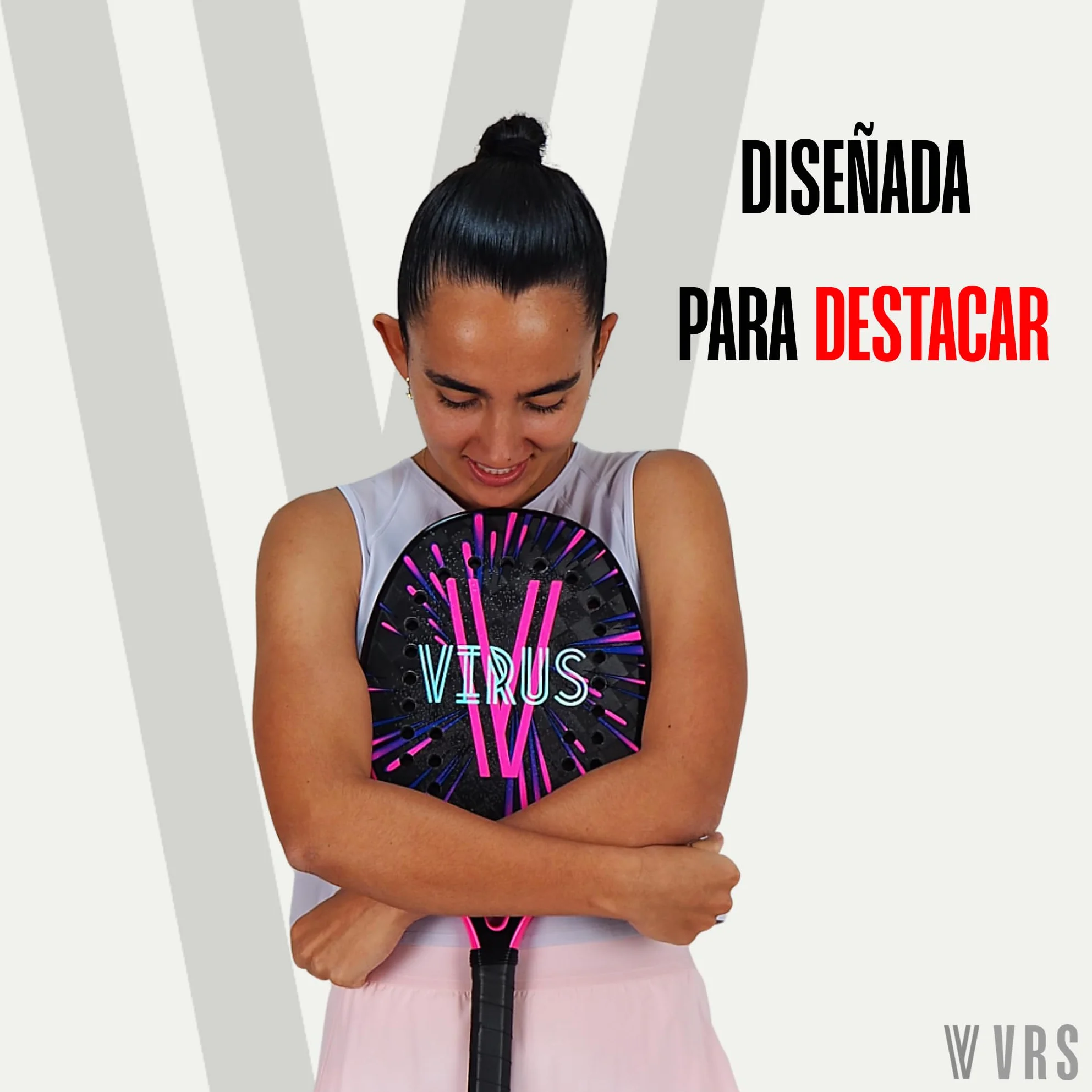 VIRUS Obsession Raqueta Beach Tennis Profesional Carbono 18K Black EVA Soft Balance Medio Spin Control Funda