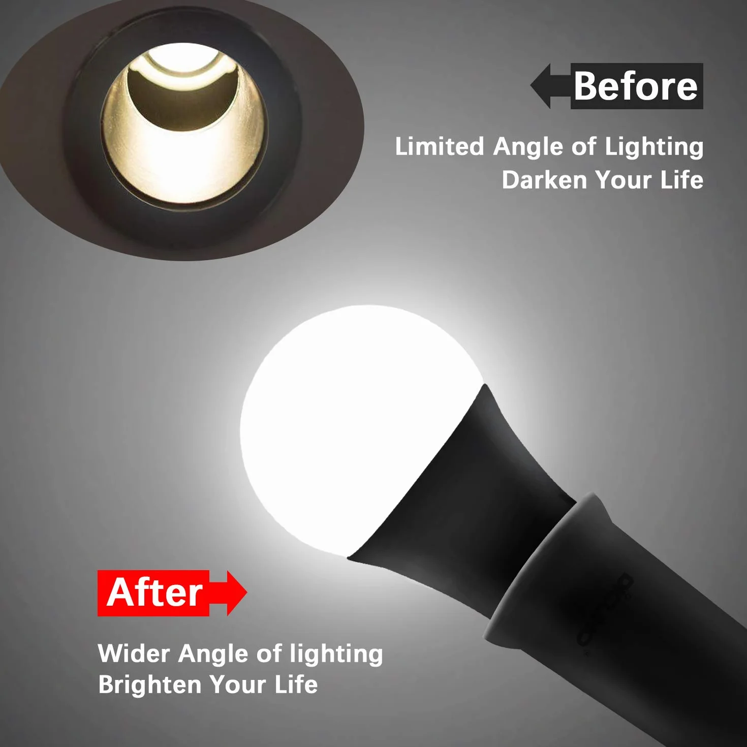 DiCUNO Adaptador extensor E27 a E27 5cm, extensión portalámparas para bombillas LED y CFL, paquete de 2