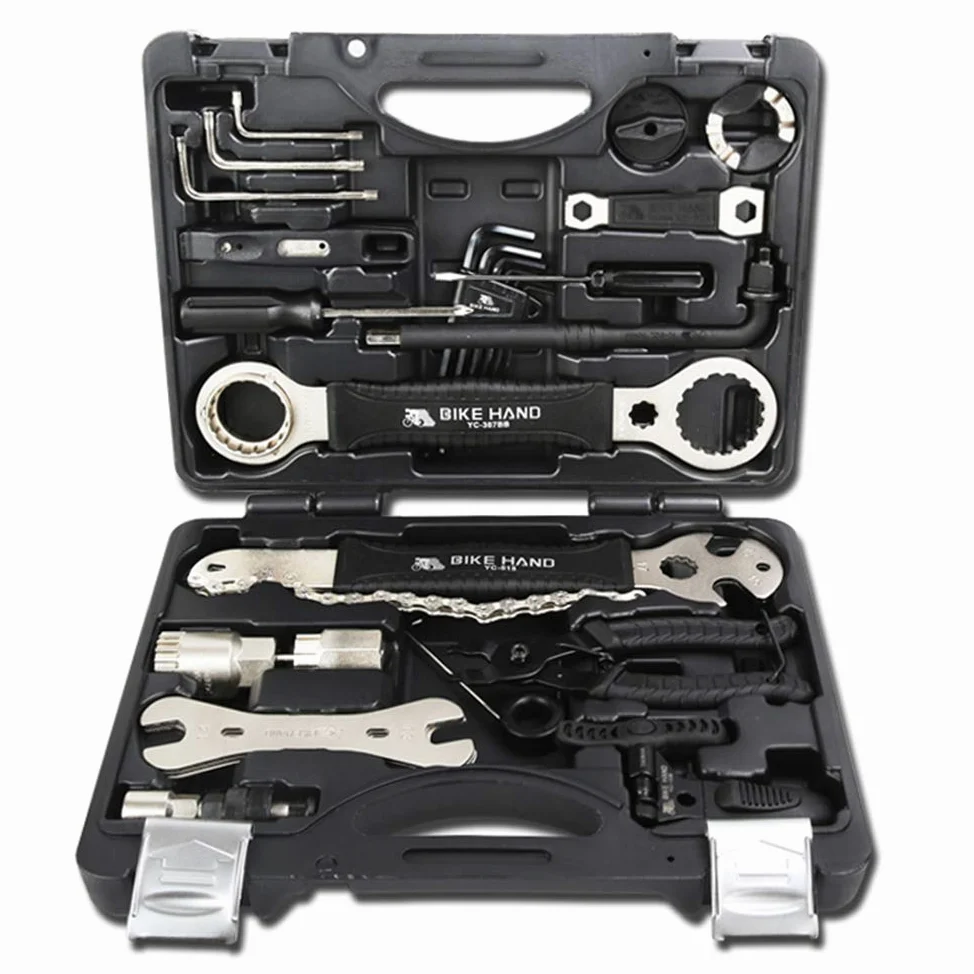 Kit de Herramientas para Bicicletas Juego de Reparación de Bicicletas Multifunción Accesorios Completos para Equipos de Ciclismo de Bicicleta de Carretera MTB