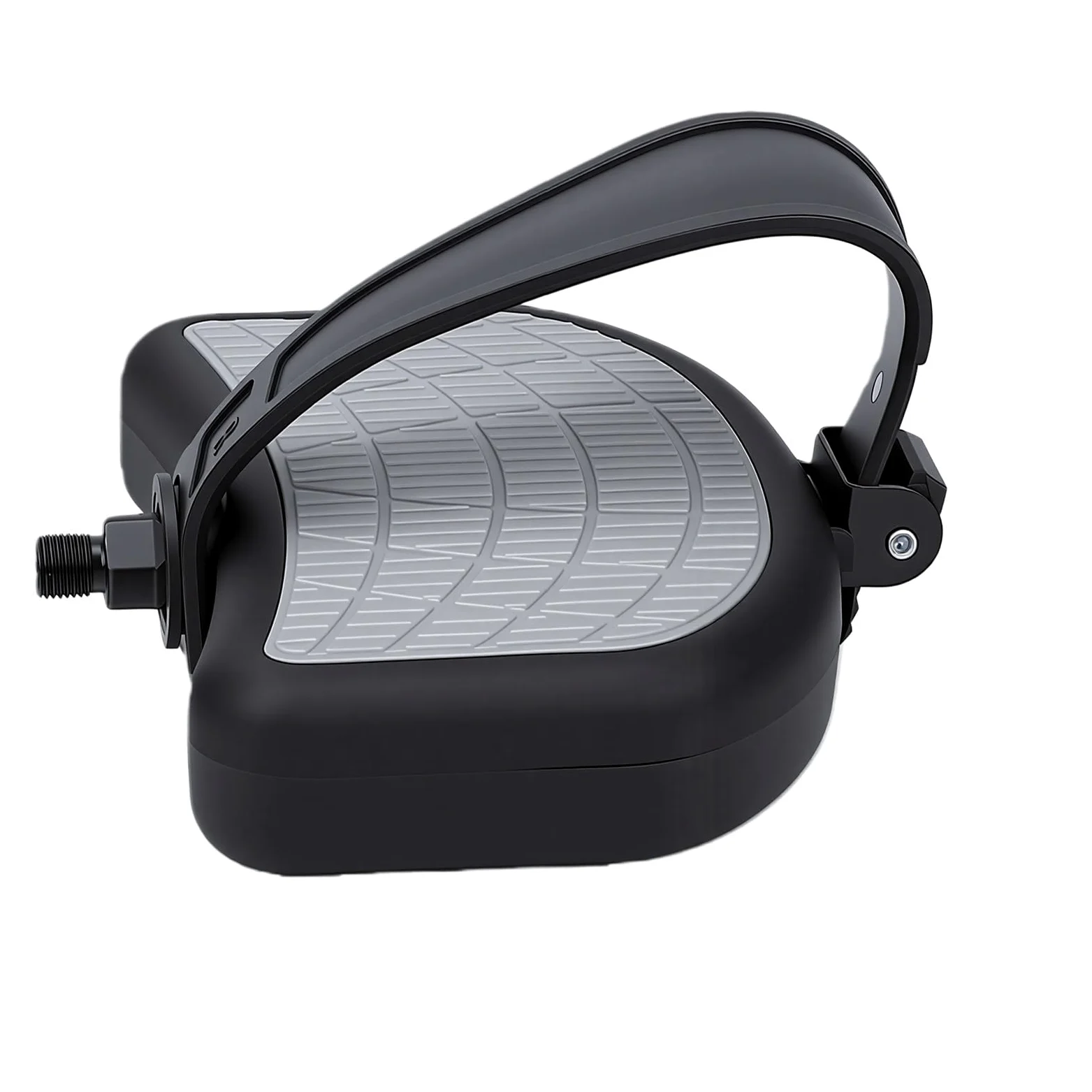Ejoyous Pedal de Bicicleta Estática Ajustable, Pedales de Bicicleta Estática de PVC PP con Correa Ajustable y Superficie Texturizada Antideslizante, Paquete de 2 para Usuarios de Bicicletas Estáticas