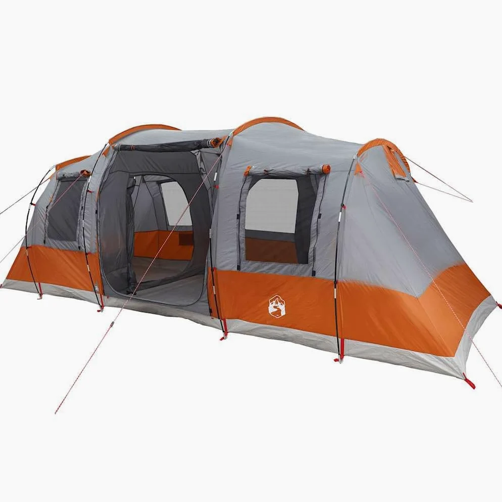 vidaXL Tienda de Campaña Familiar Túnel 6 Personas Impermeable Refugio de Jardín