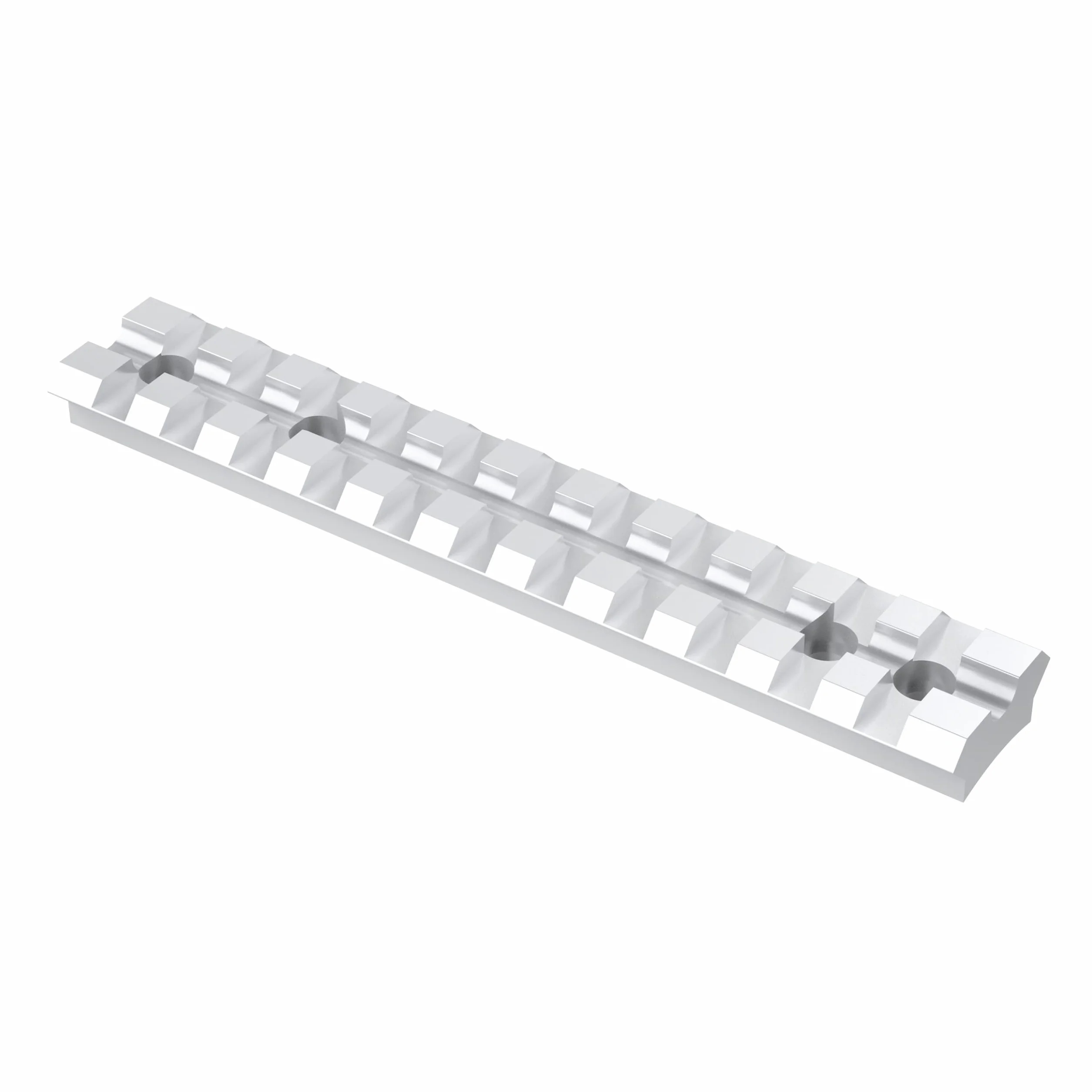 Montaje en carril Picatinny Ruger 10/22 para punto rojo, gafas telescópicas y ópticas (Rg10/22-plata)