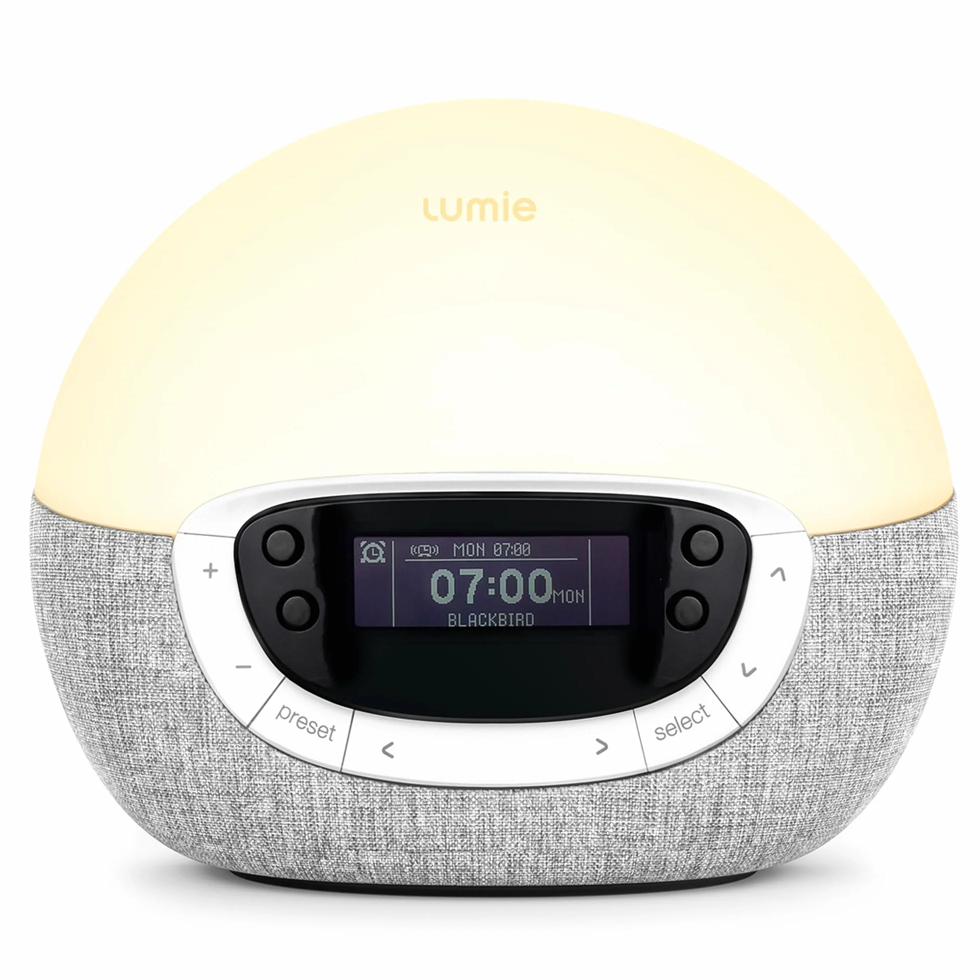 Lumie Bodyclock Shine 300 Despertador con Luz Simulación de Amanecer y Atardecer Graduales Radio FM