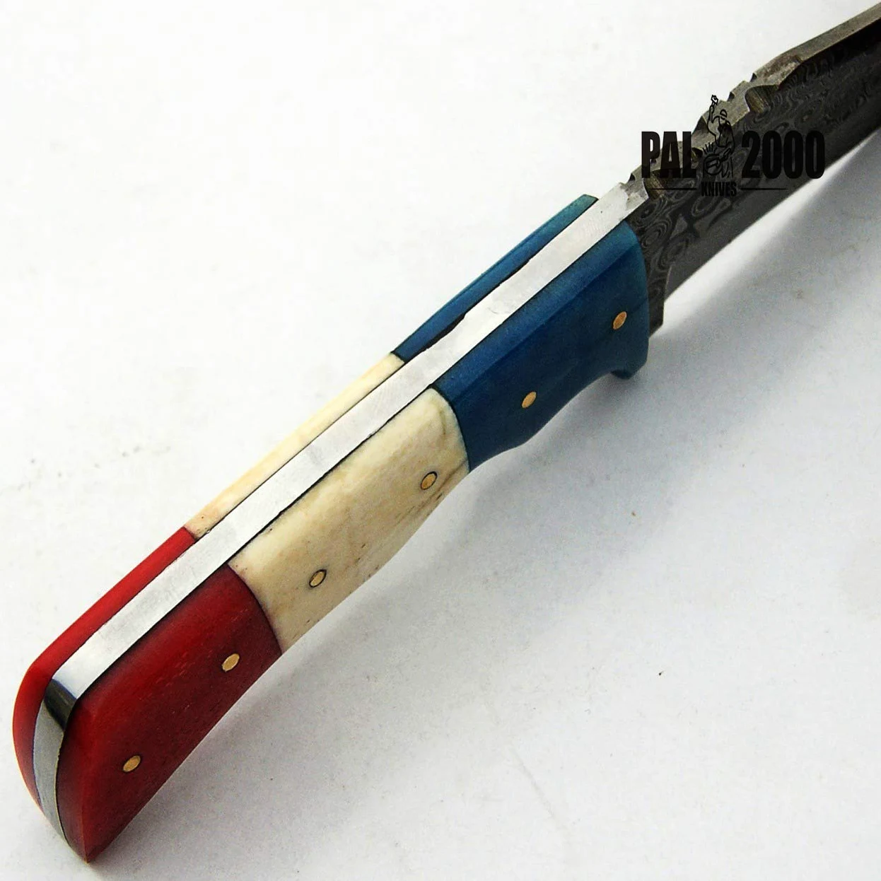 PAL 2000 KNIVES 9412 cuchillo hecho a mano de acero de damasco