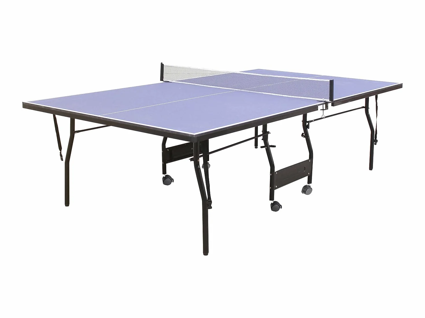 Table de Ping Pong de Interior Garry 274x152.5x76cm MDF Azul