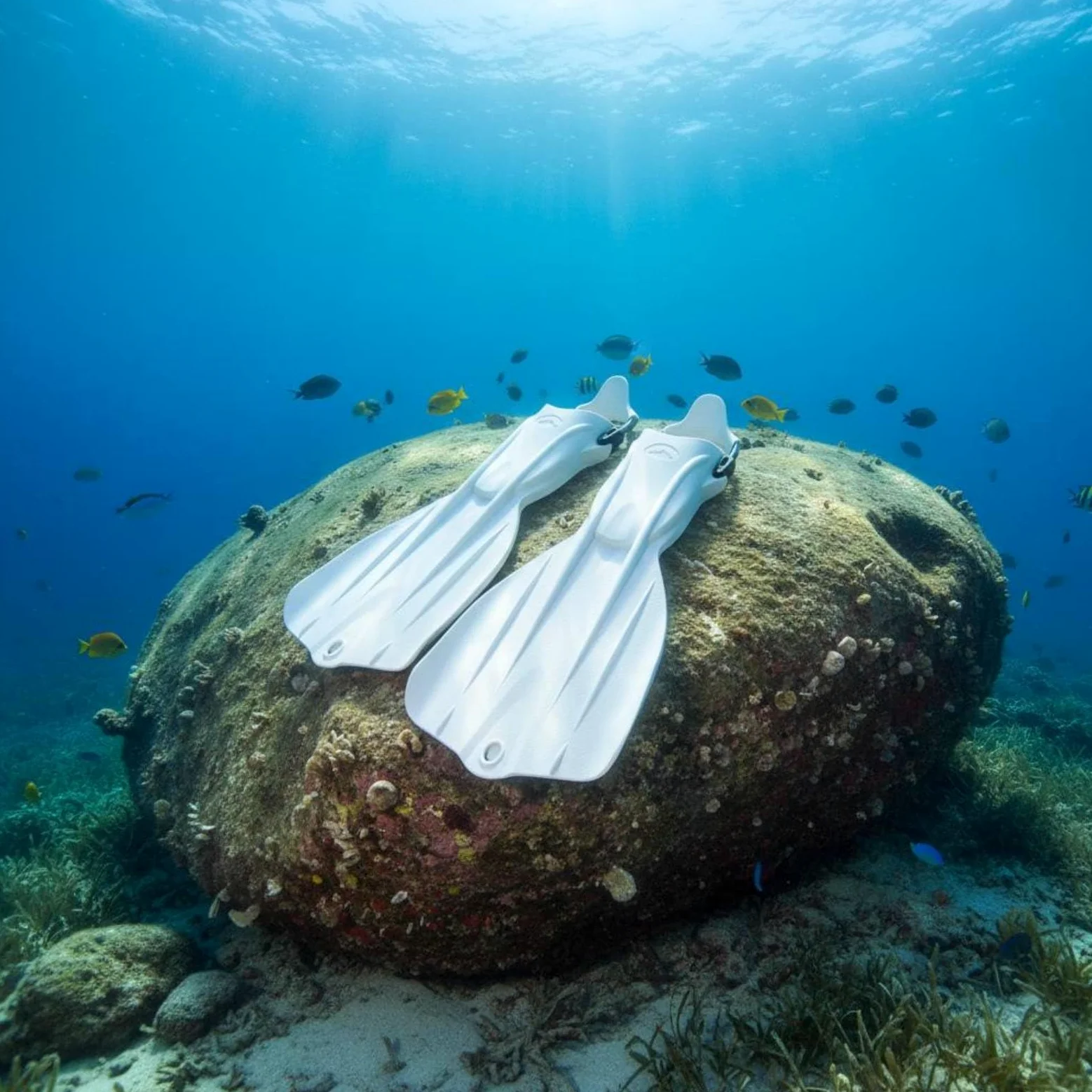 Milageto Aletas Profesionales de Buceo Empuje Fuerte Aletas con Hebillas de Resorte Propulsión Potente Equipo Acuático para Entrenamiento