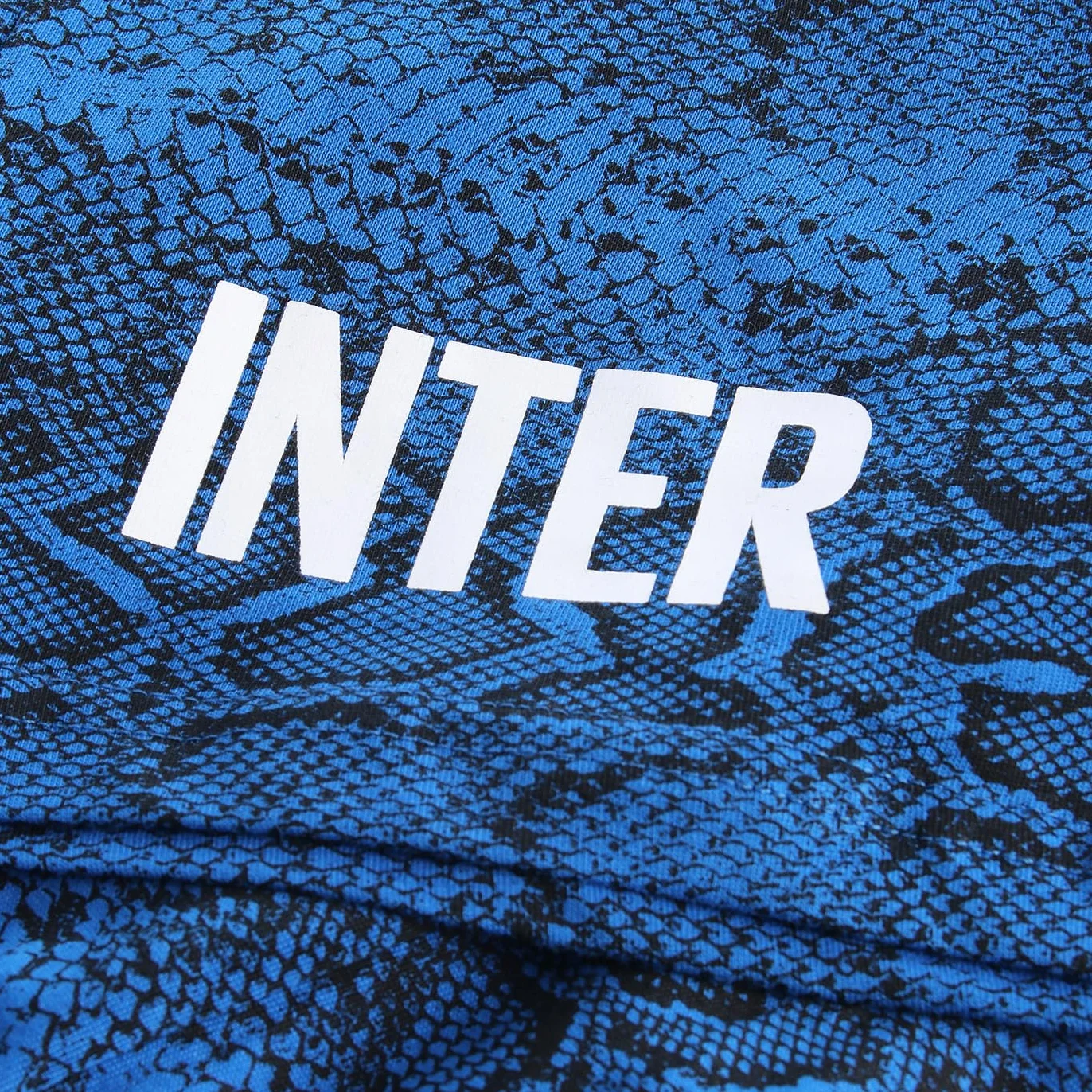 Inter Pijama Corto Hombre, Negro, Extra Large