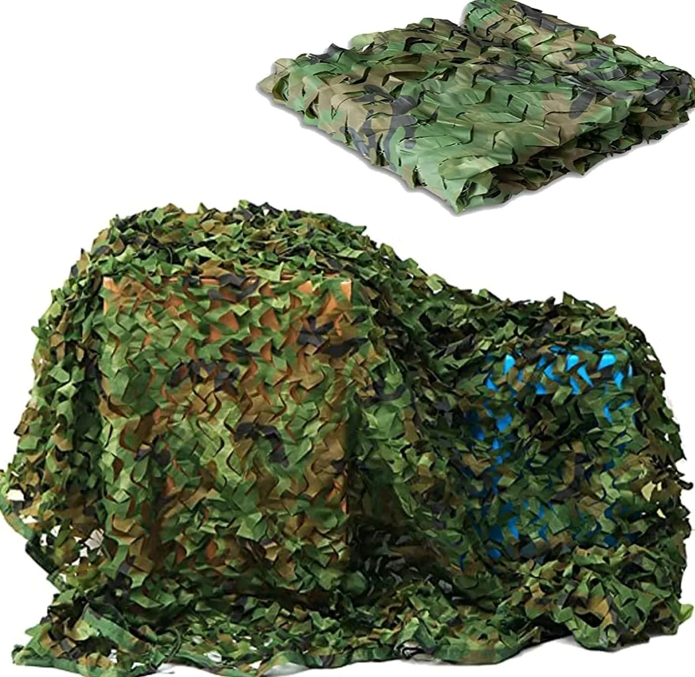 Red de Sombra Red antifalsificación Cubierta de montaña Red Verde 7X10M Red de Camuflaje de Bosque Red de Sombra for Caza Camping Observación de Aves en la Selva