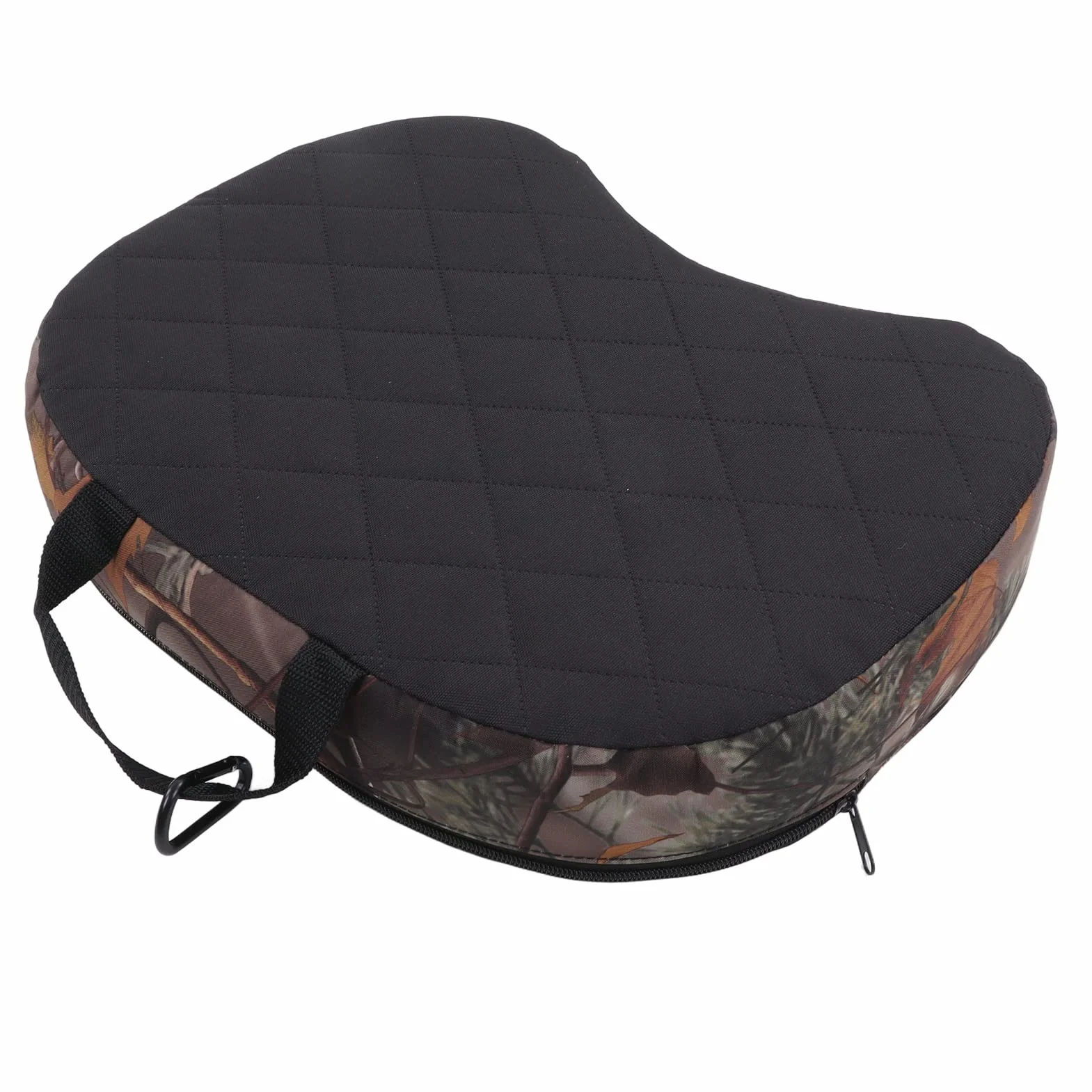 Asiento de Camping de Caza, Cojín de Asiento Portátil con Asa, Almohadilla Acolchada de Espuma Impermeable para Sentarse Al Aire Libre para Picnic, Caza