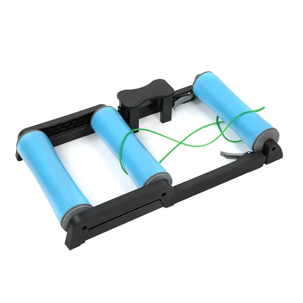 Soporte de Entrenamiento para Bicicletas de Interior Plataforma de Rodillos de Entrenamiento de Bicicleta Ajustable para Bicicletas de montaña y de Carretera 24 29 Pulgadas