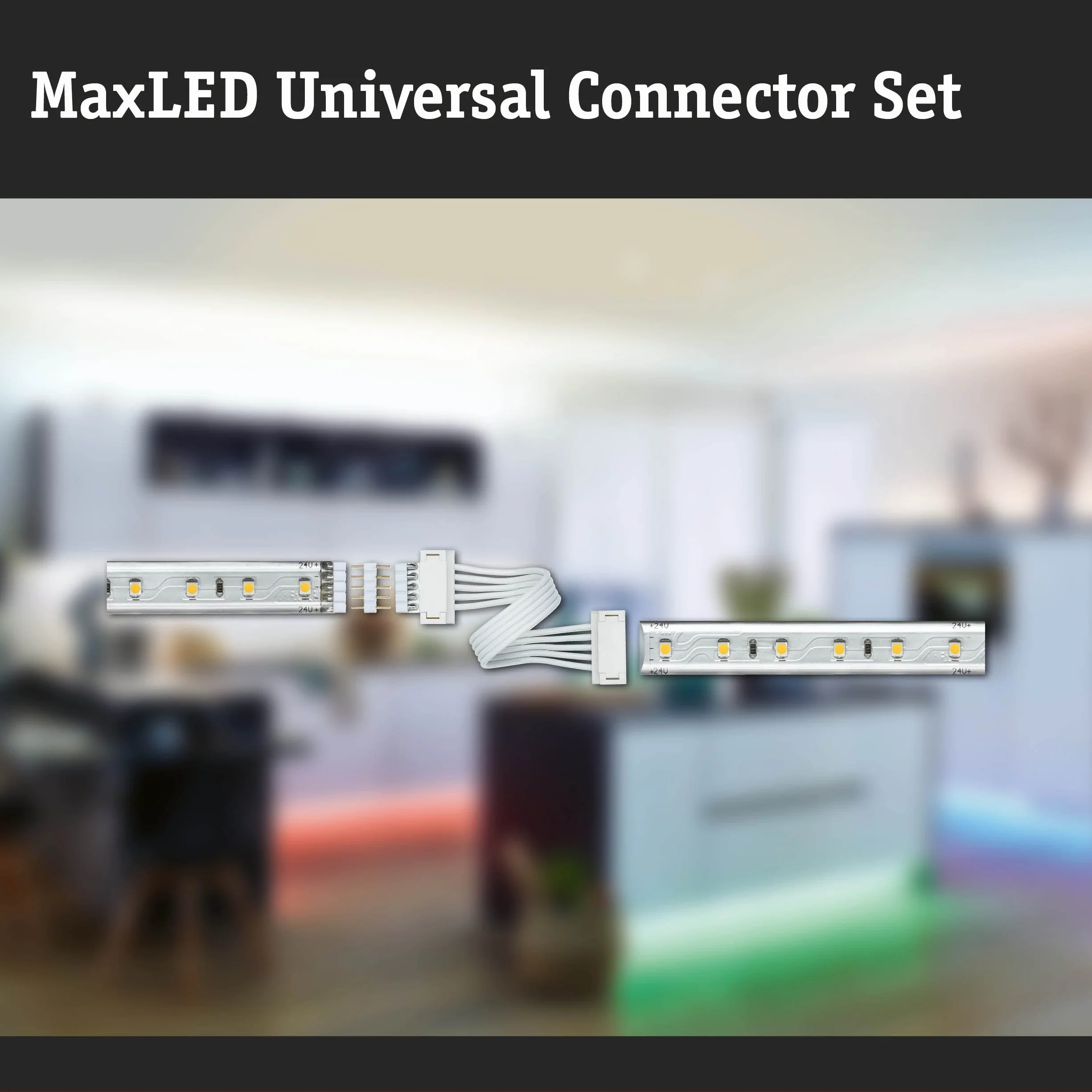 Paulmann Accesorio de Iluminación Conector Blanco IP20 144W