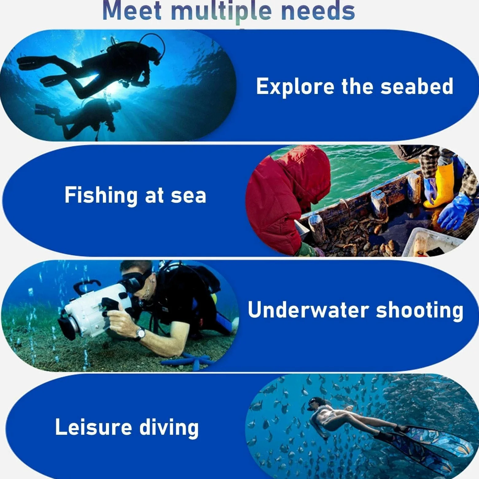 WYWY Sistema de buceo recargable de 3/5.5 horas con manguera de 10 m y regulador de respiración de buceo, máquina de buceo desmontable, para buceo recreativo y pesca (amarillo, D3000)