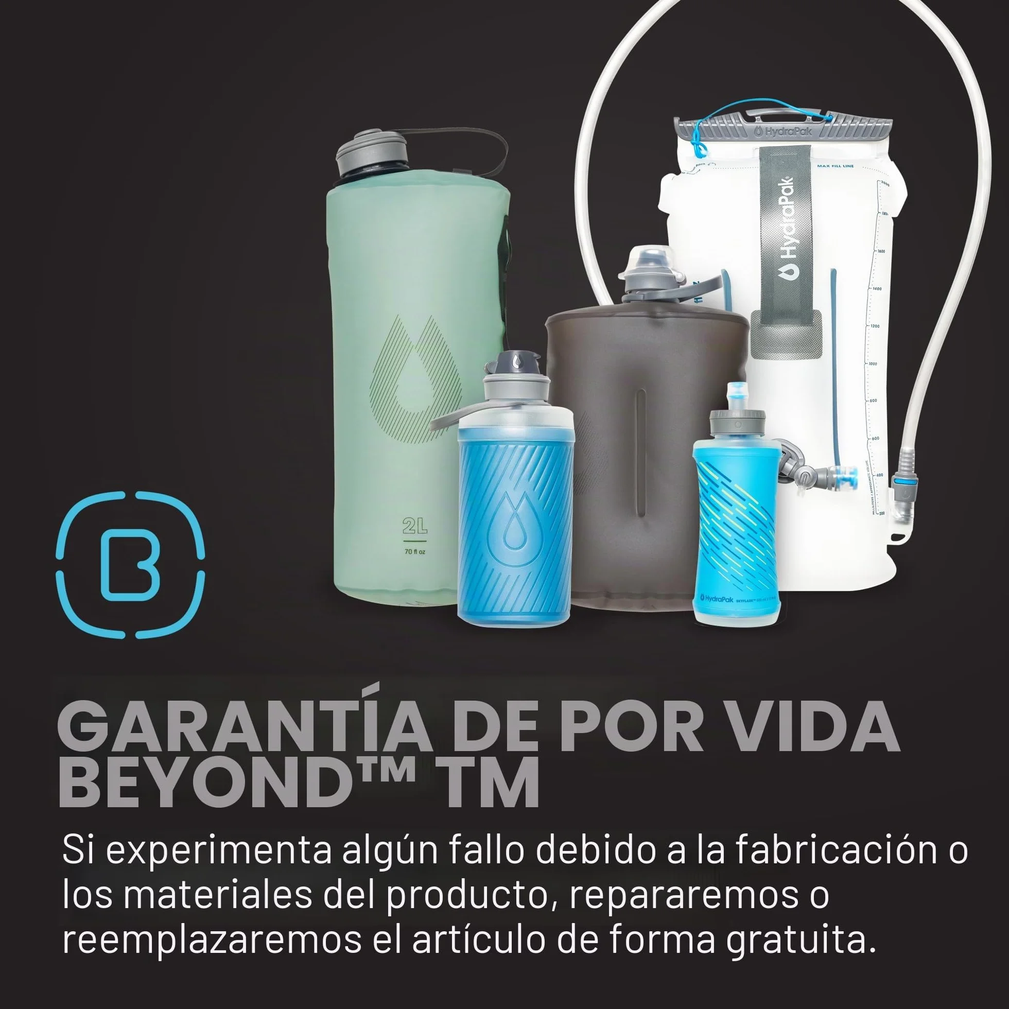 HydraPak Velocity IT (depósito de hidratación de 1,5 L o 2 L) – Bolsa de agua aislada para paquete de hidratación – Válvula de mordida autosellante, a prueba de fugas y apta para lavavajillas