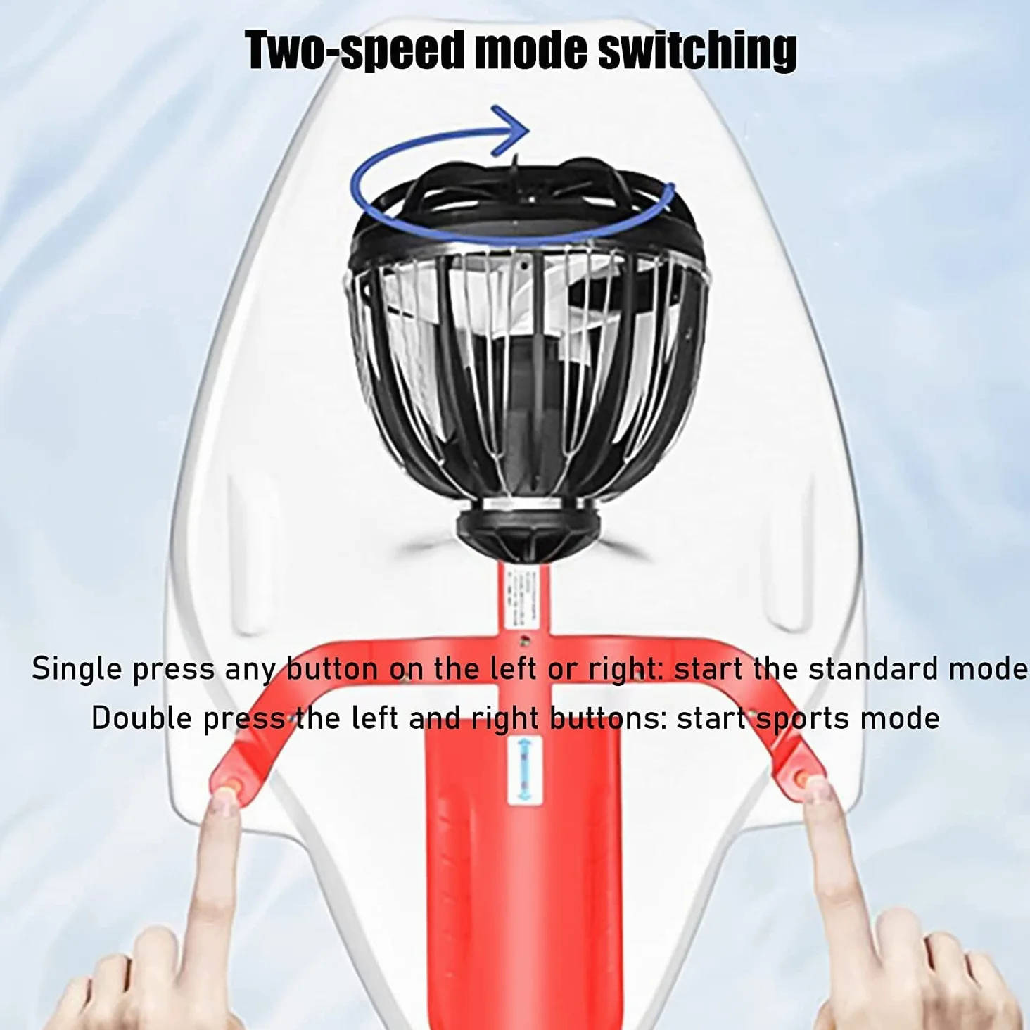 Tabla de Surf eléctrica de hidroala, hélice de Agua de Buceo y natación, Tabla Flotante de monopatín de mar Volador de Agua eléctrica para Buceo, natación, Aventuras de esnórquel