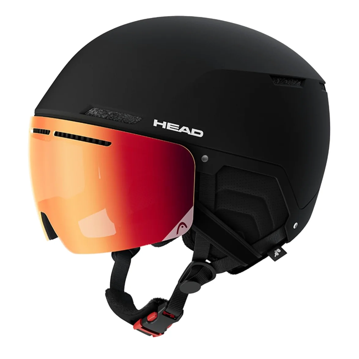 HEAD Cinema Pro - Casco de esquí y Snowboard Unisex para Adultos, Color Negro, M/L