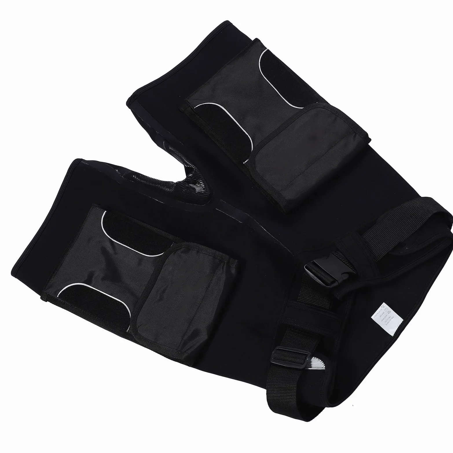 POENVFPO Pantalones cortos de neopreno técnicos para hombre, ajuste de compresión, cintura alta, calor, pantalones cortos de surf para buceo y snorkel
