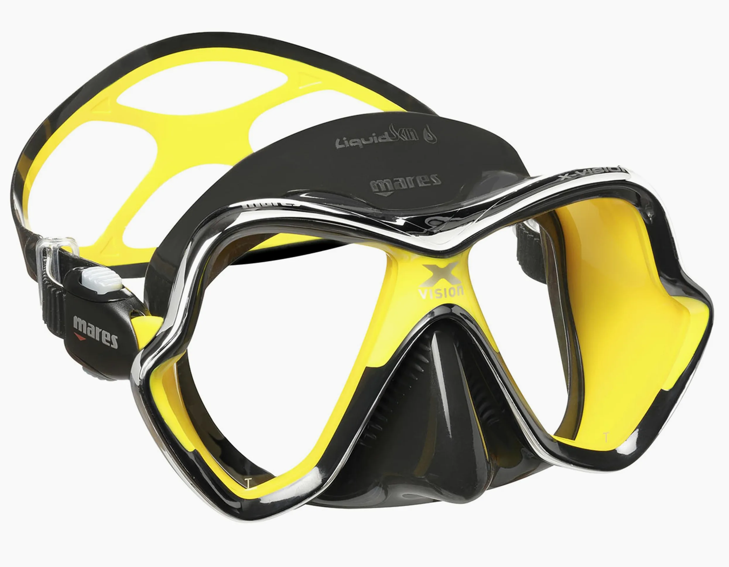 Mares X-Vision Chrome LS Máscara de Buceo, Unisex Adulto