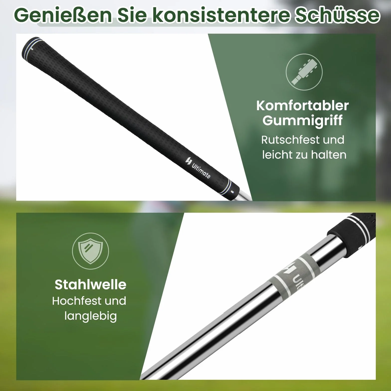 GOPLUS Golf Club Chipper, Cuña de Lanzamiento y Astillado para Diestros de 36 Grados para Hombres y Mujeres, Palo de Golf Corta Golpes de su Juego Corto, 89 cm