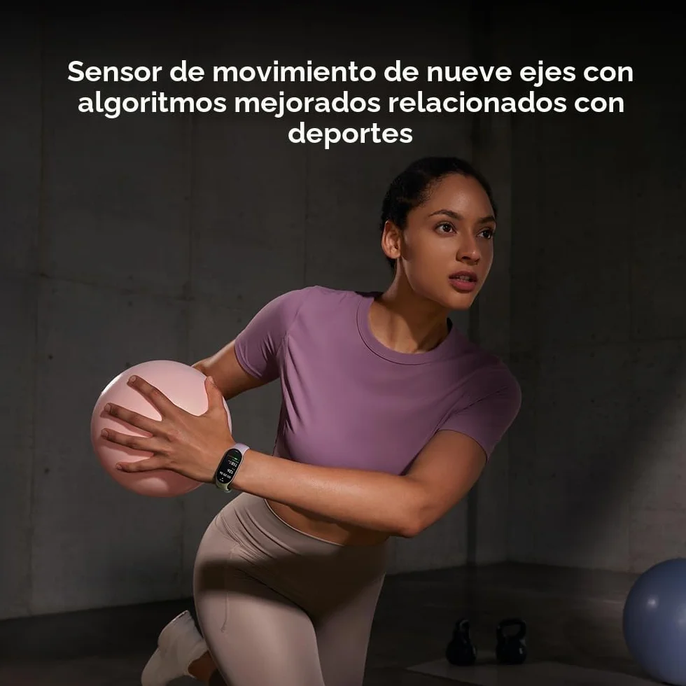 Xiaomi Smartband 10, Pantalla AMOLED 1,72", Carga rápida, 150+ Modos Deportivos, Monitorización Salud y Sueño, HyperOS 2.0, Impermeable 5ATM, Brújula