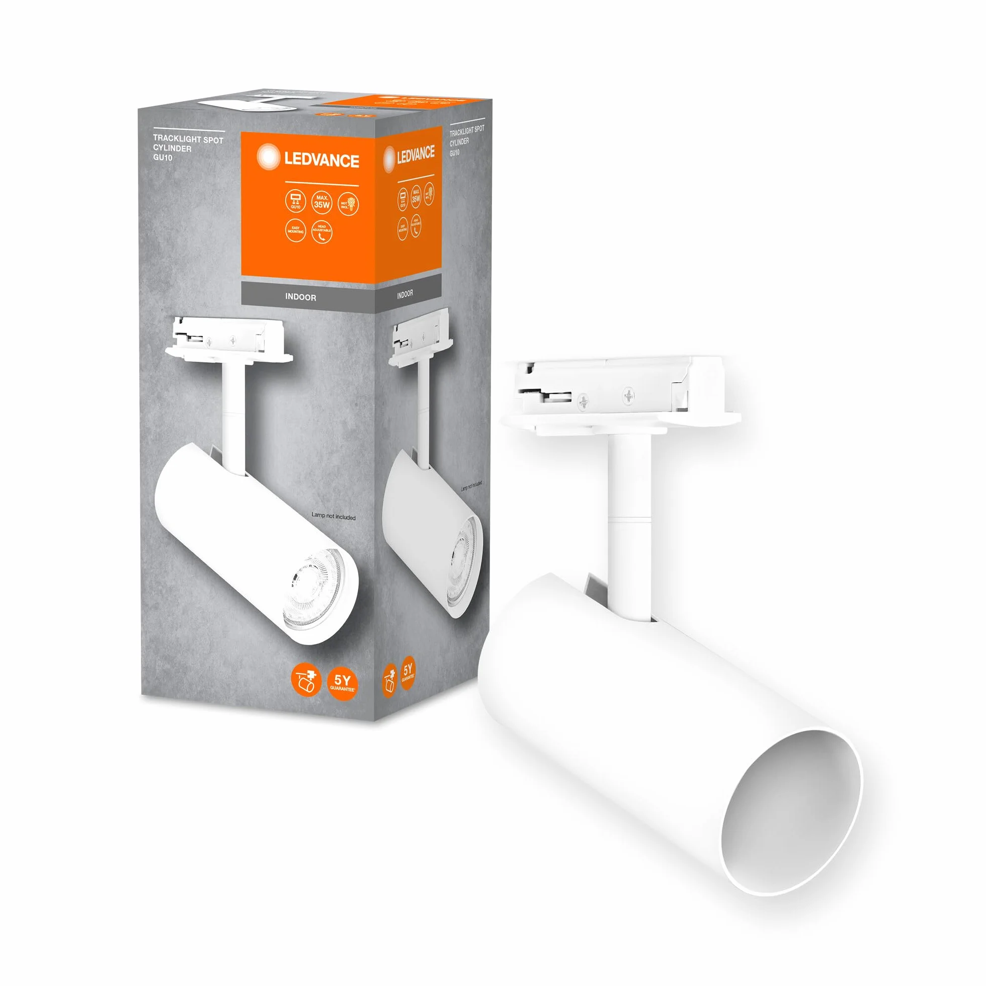 LEDVANCE Cabezal luminaria carril TRACKLIGHT GU10 blanco IP20 WiFi inteligente loft