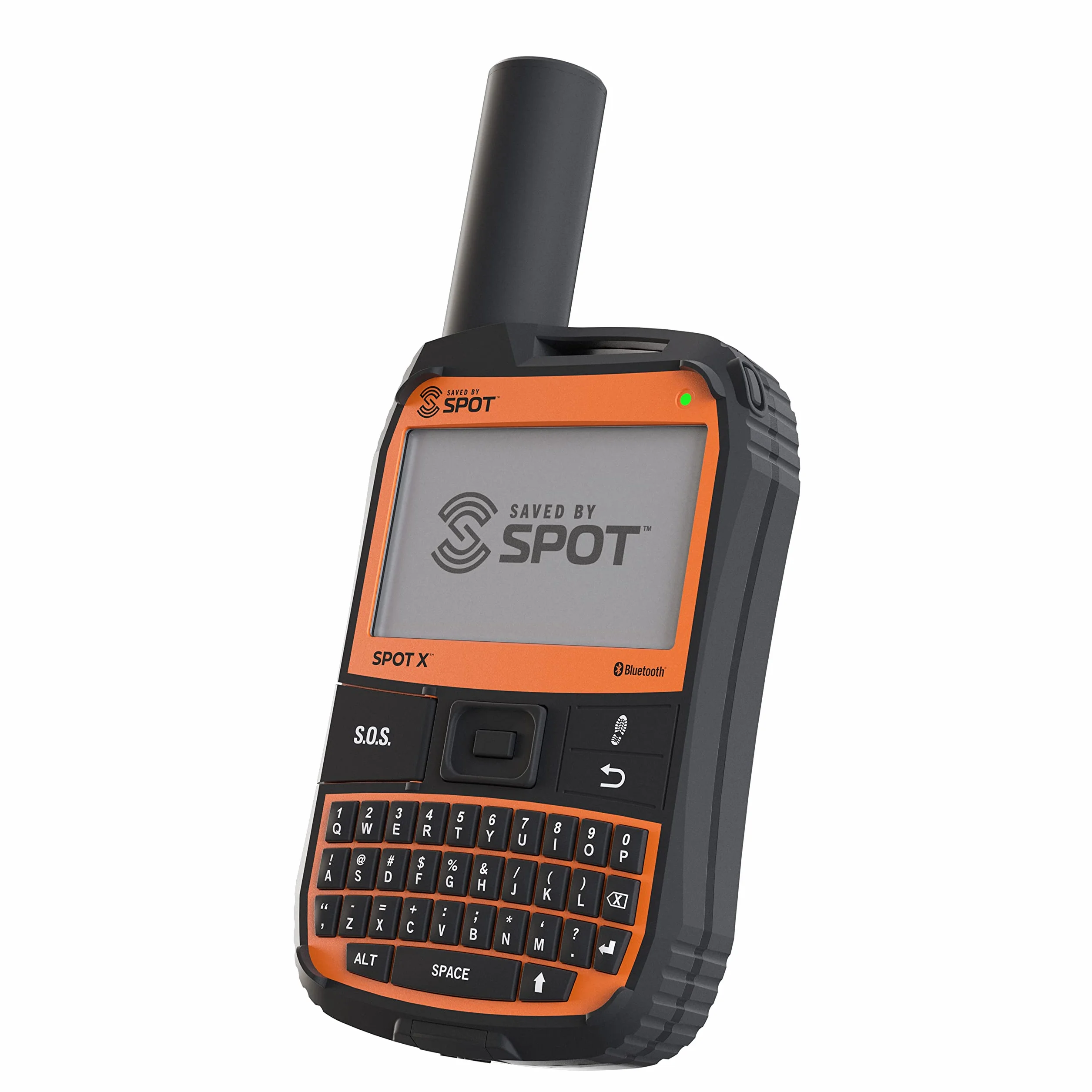 SPOT X Mensajero Satelital Bidireccional con Seguimiento GPS | Dispositivo de Mano para Senderismo, Acampada y Trabajadores Solitarios y Comunicación Fuera de la Red | Red Satelital Globalstar | Se