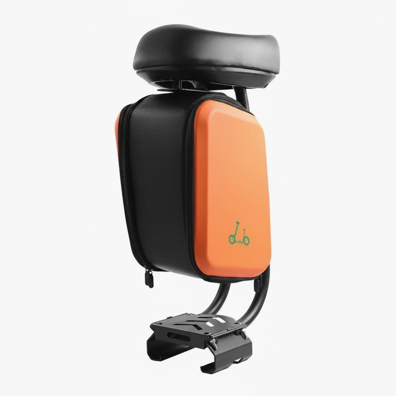 Scooter Seat Attachment Asiento para Patinete Eléctrico con Bolsa de Almacenamiento Sillín Accesorio de Movilidad Cojín de PU Acolchado Adecuado para Adultos en Trayectos Largos Trabajo Ocio