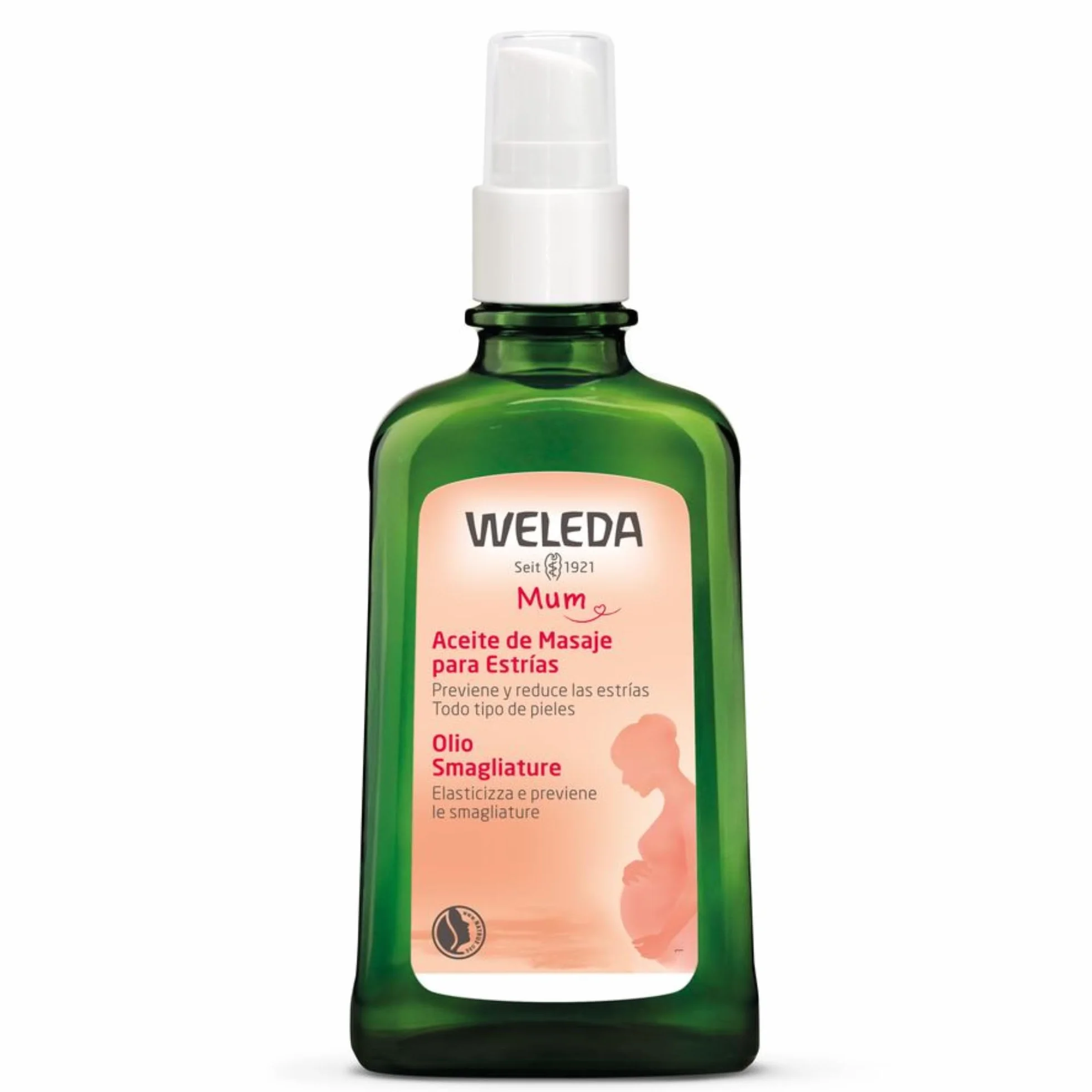 Weleda Aceite de Masaje Antiestrías Embarazo 100 ml