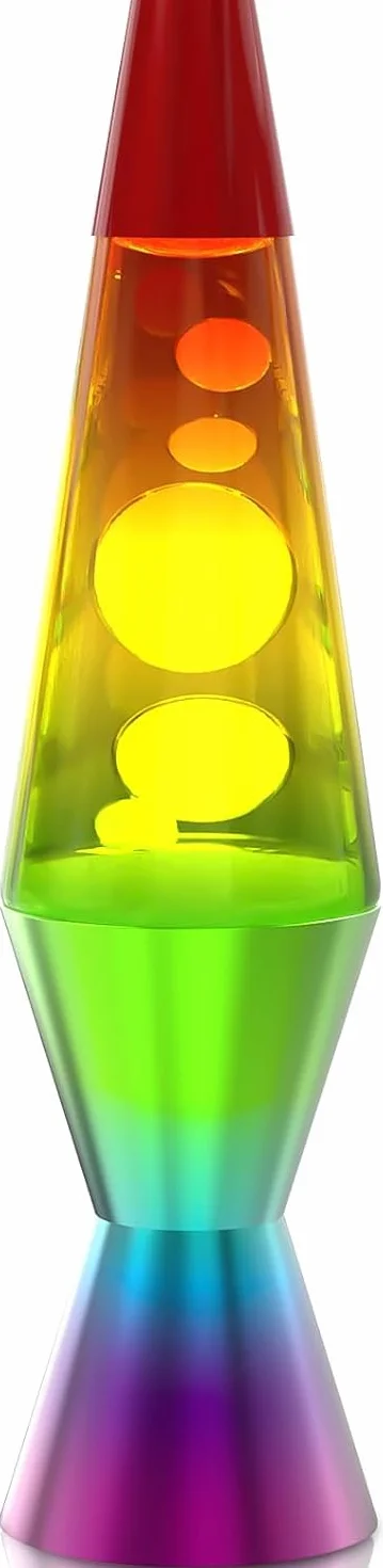 Lámpara de 25W 14.5inch Arte Cinético Luces Arcoíris para Aliviar el Estrés y Concentración