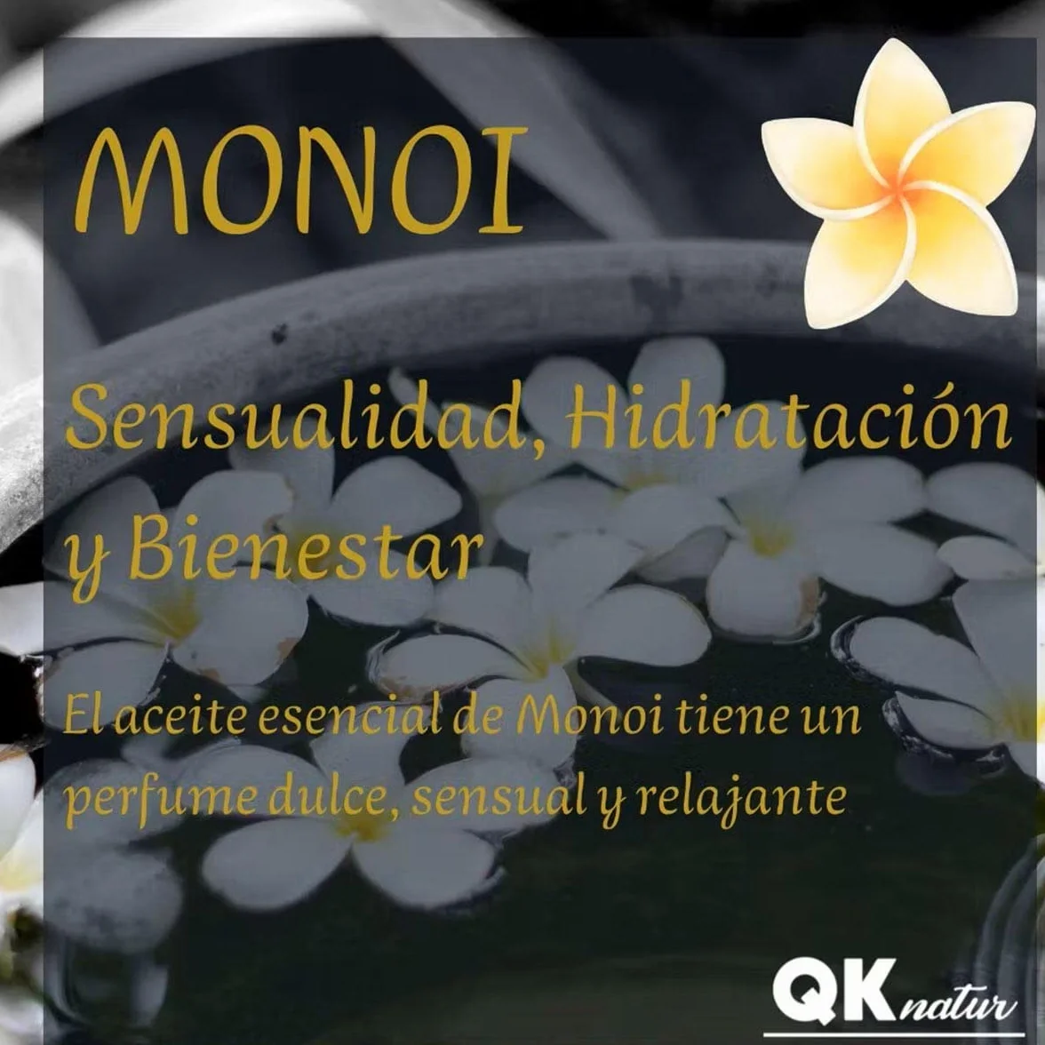 Aceite de Masaje MONOI BIO 200ml con Ingredientes Naturales