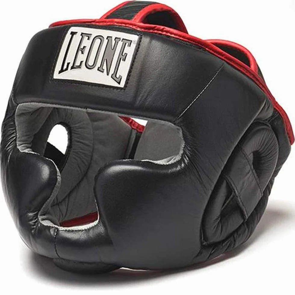 LEONE 1947, Casco De Cobertura Completa, Unisex Adulto, Negro, M, CS426