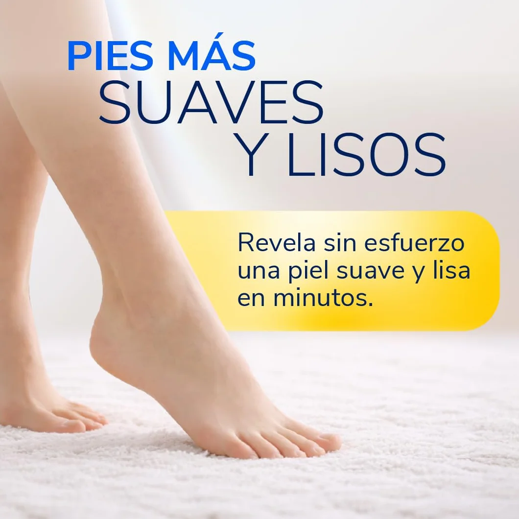 Dr. Scholl's Lima eléctrica pedicura exfolia elimina durezas callos suaviza pies pule suavidad viajes pilas AAA