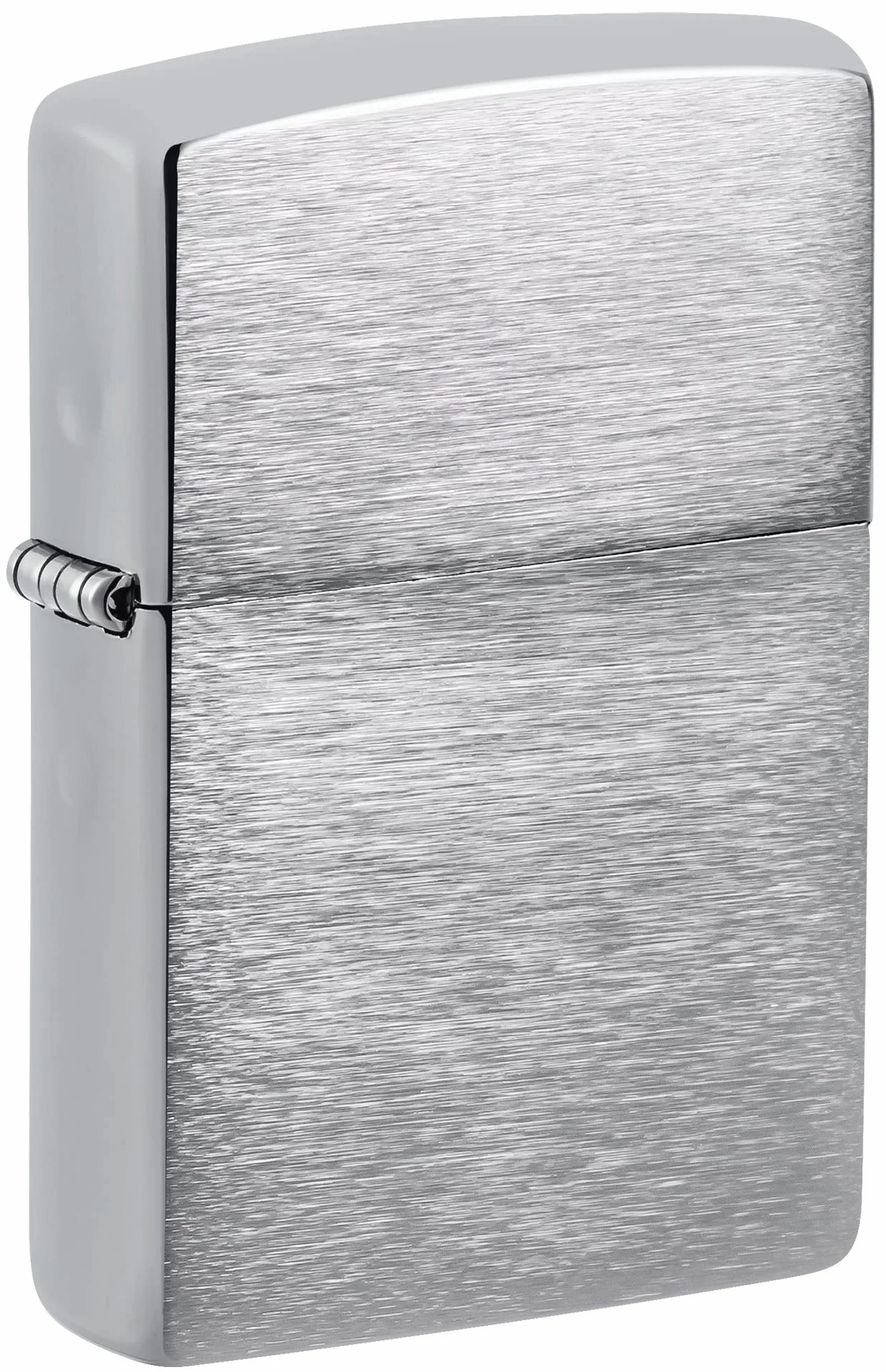 Zippo Encendedor a Prueba de Viento - Cromo Cepillado Recargable Reutilizable Caja de Regalo Hecho en EEUU