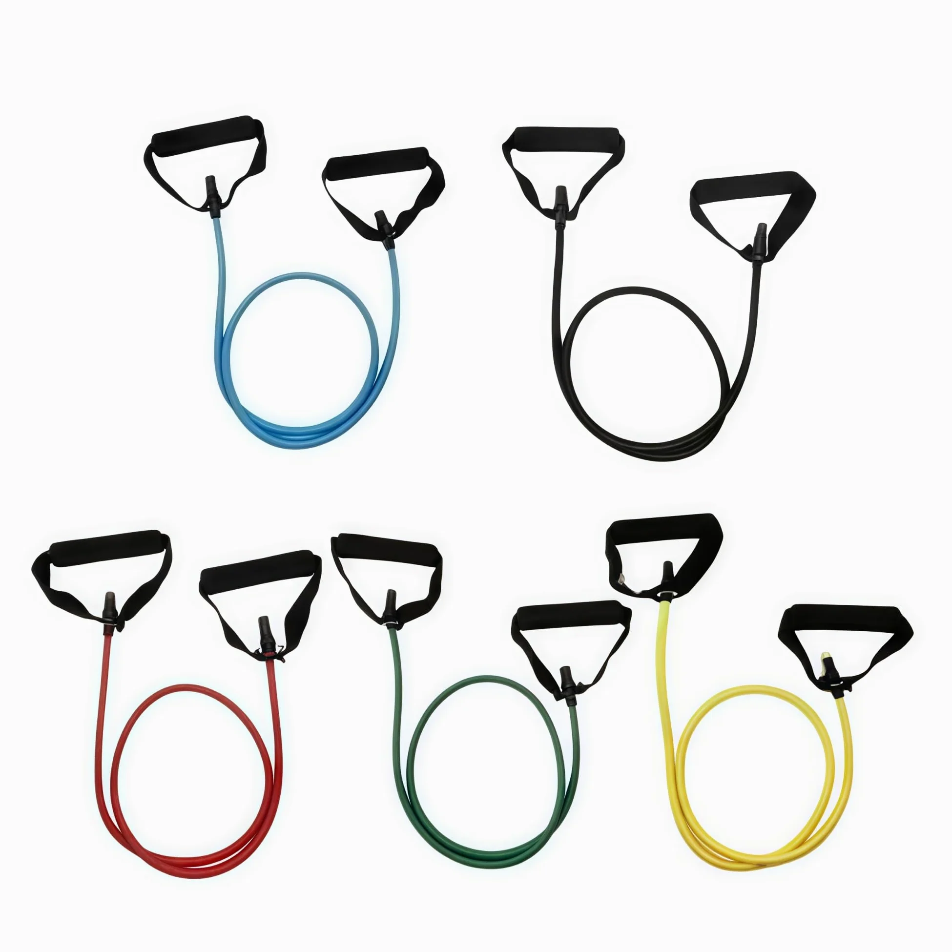 Bandas de Resistencia con Asas Bandas de Resistencia al Ejercicio con Asas for Fitness en casa