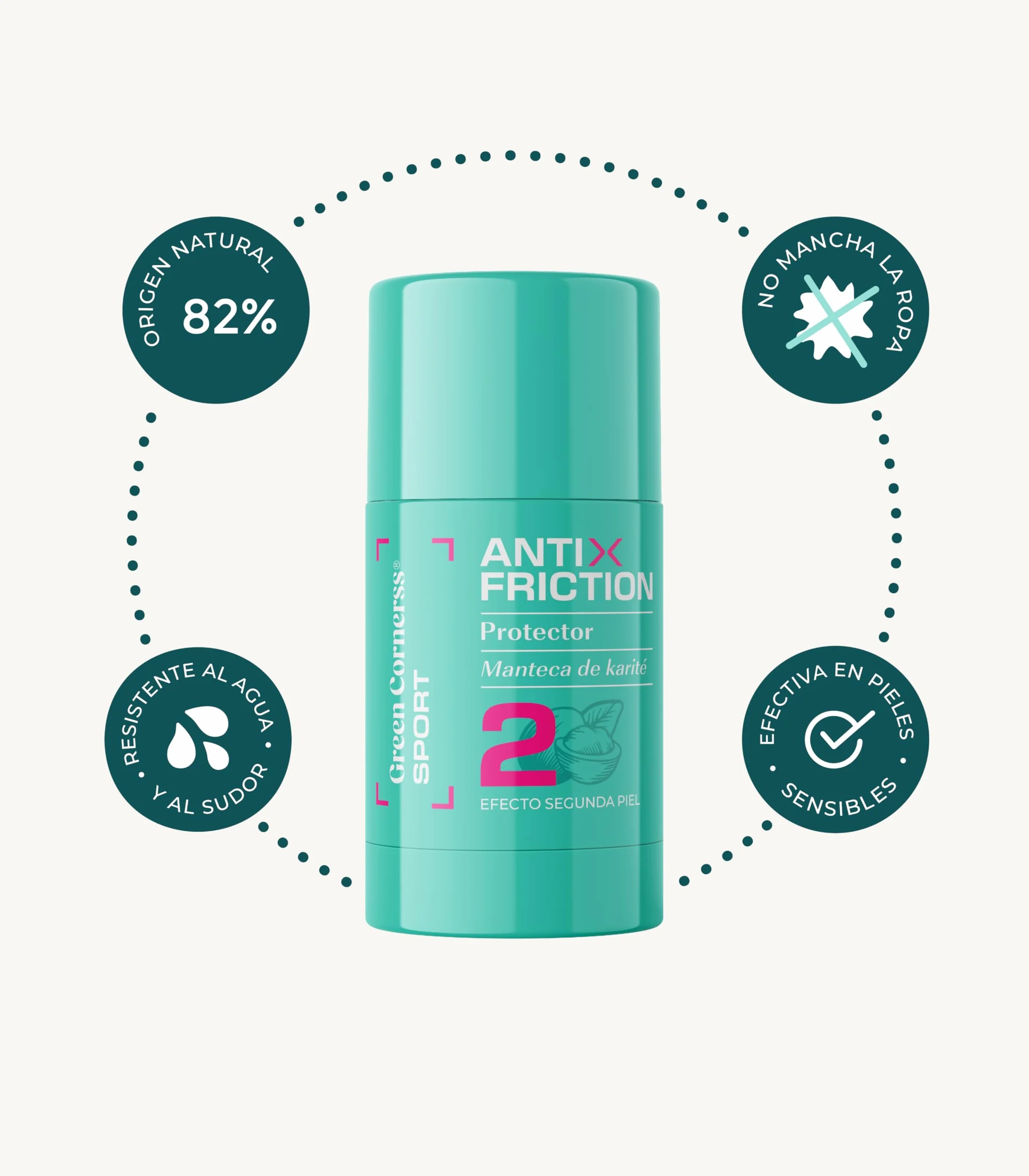 VERDELISS PACK GREEN CORNERSS SPORT Calentamiento Pre-Ejercicio Anti-Rozaduras Recuperación Post-Ejercicio 50ml 30g 50ml