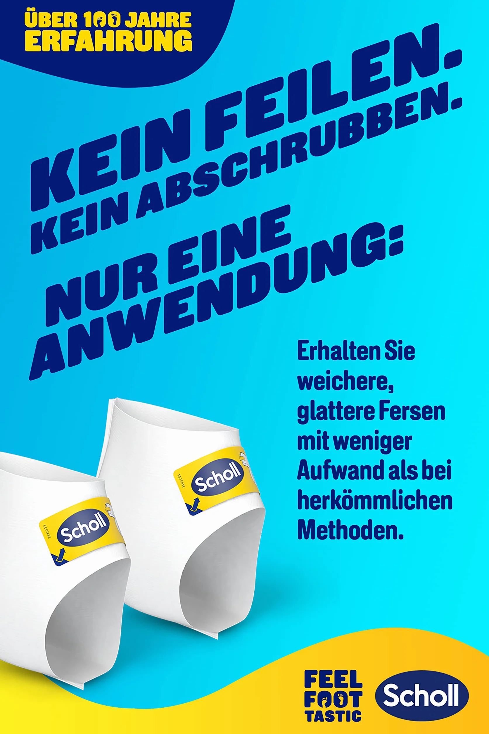 Scholl Máscara exfoliante eliminar callos calcetines pies suaves