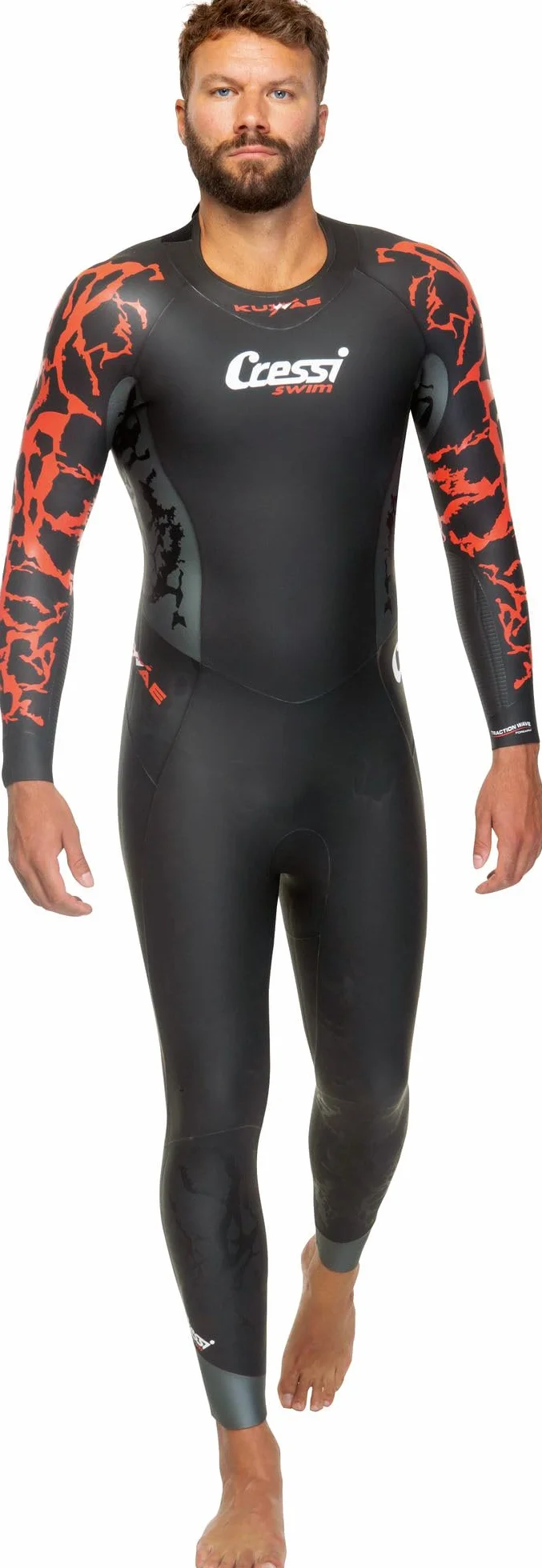 Cressi Kuwae Man Monop. Swimsuit 2/3/4mm Traje de natación de una Sola Pieza, Hombres