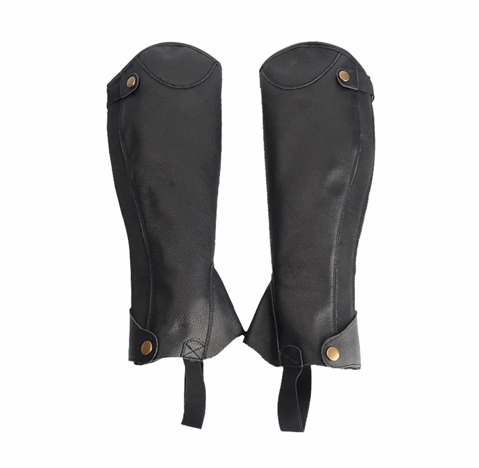 Media CañA EquitacióN Polainas ecuestres de microfibra for botas montar a caballo, protectores corporales, equipo protección suave for caballos