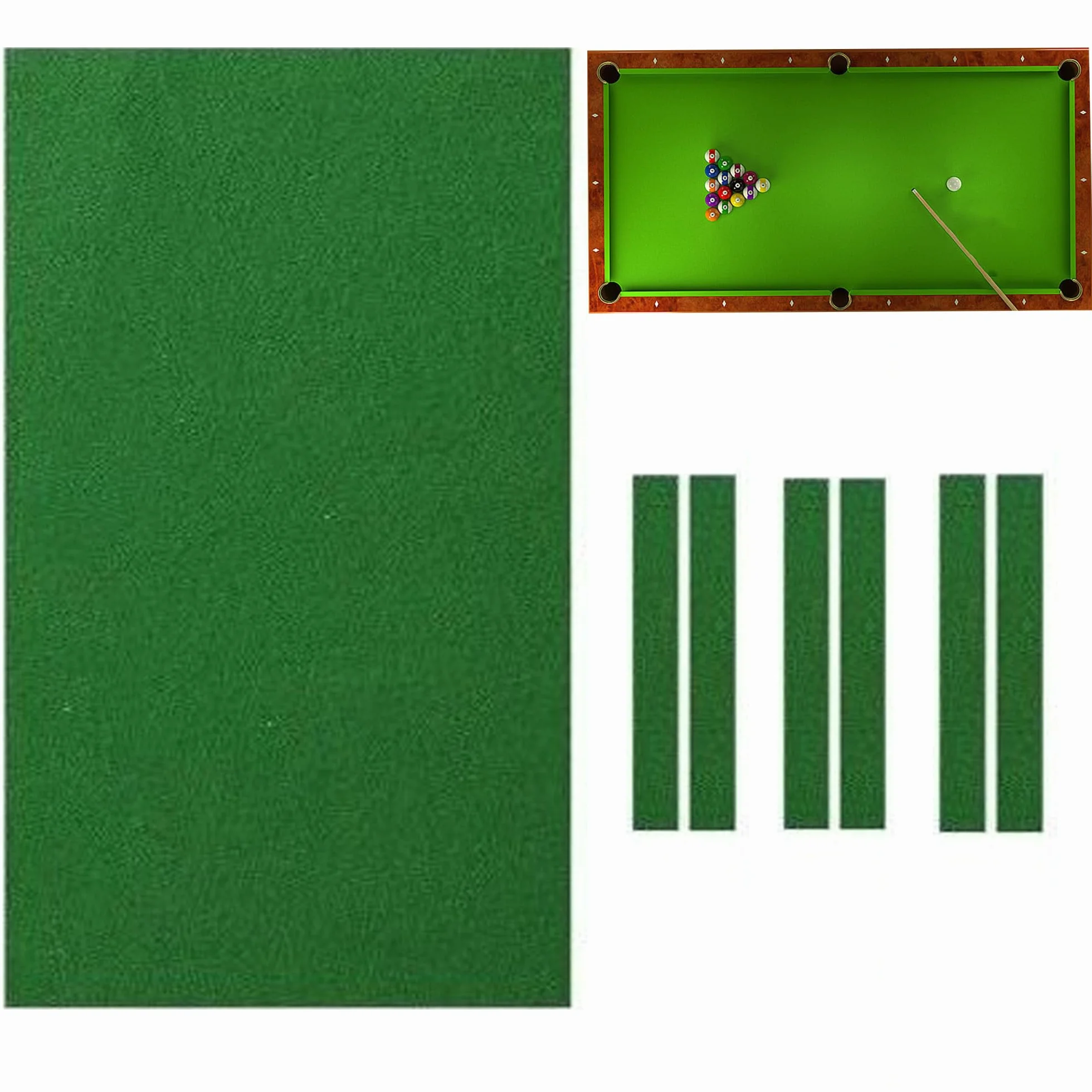 Paño de Billar de Fieltro Profesional para Mesa de 7 Pies, Accesorio de Reemplazo