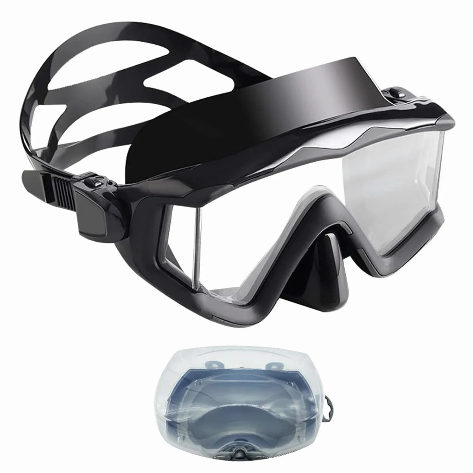 Gafas de buceo antifugas con vistas amplias para esnórquel, gafas de buceo, gafas de natación y pesca submarina