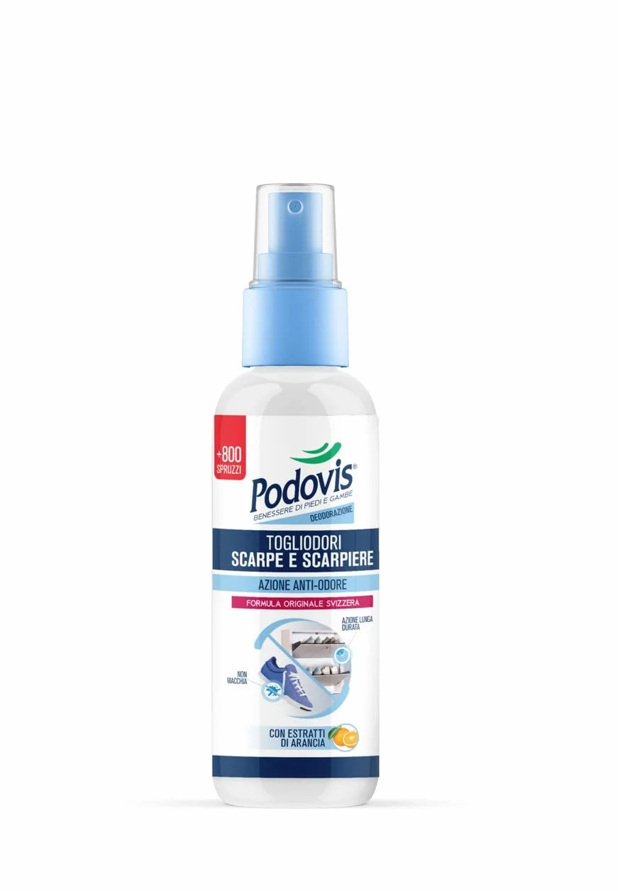 Podovis Desodorante spray zapatos 100 ml 3 pack elimina olores zapateros